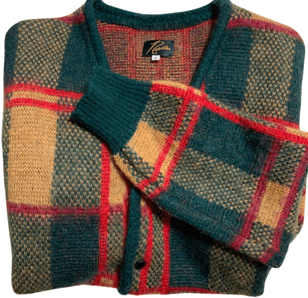 Needles Needles Mohair Cardigan Check Size US S / EU 44-46 / 1 - 2 Thumbnail