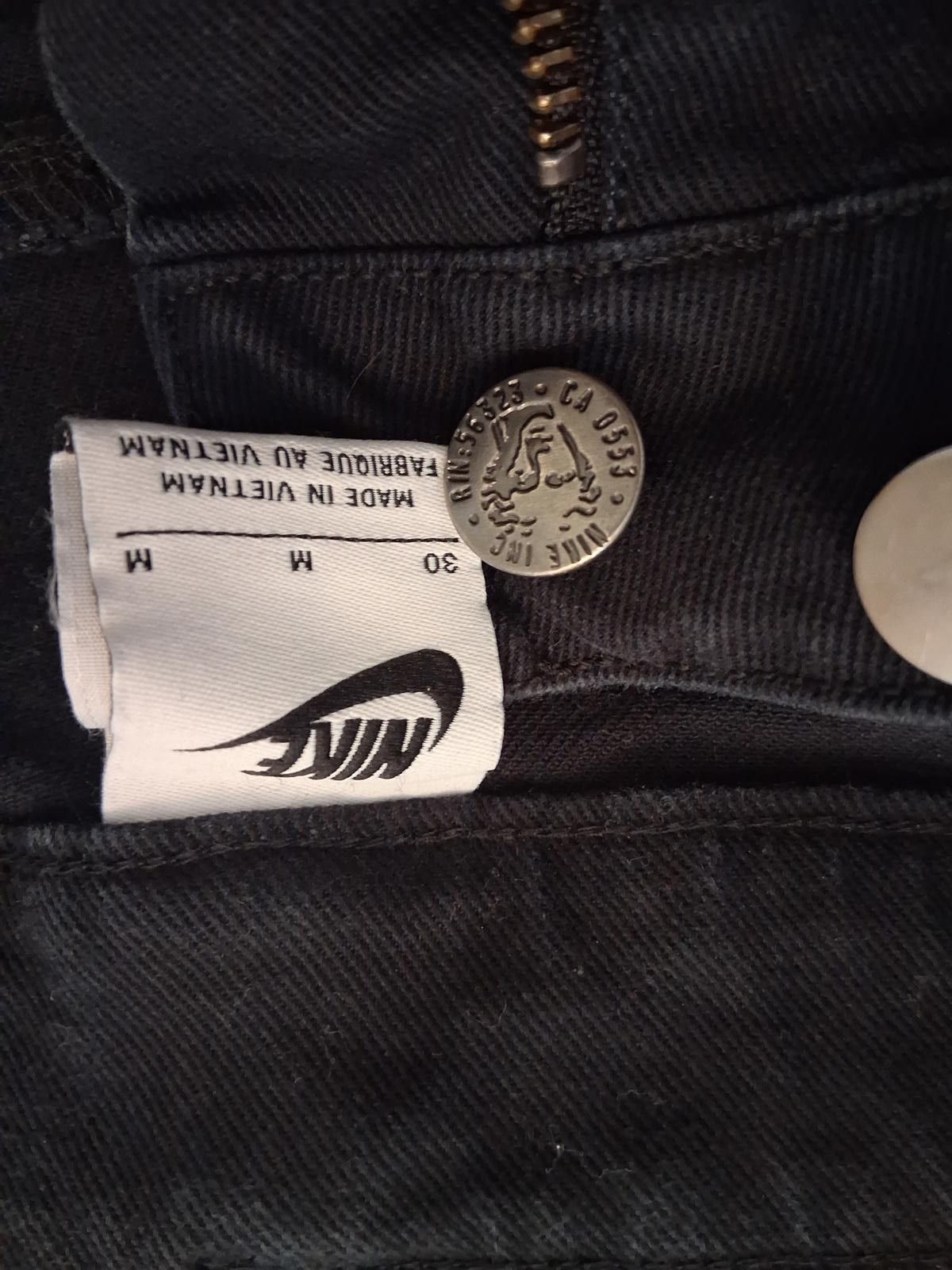 Nike Nike Carpenter Jeans Black sz 30-34 Size US 34 / EU 50 - 4 Thumbnail