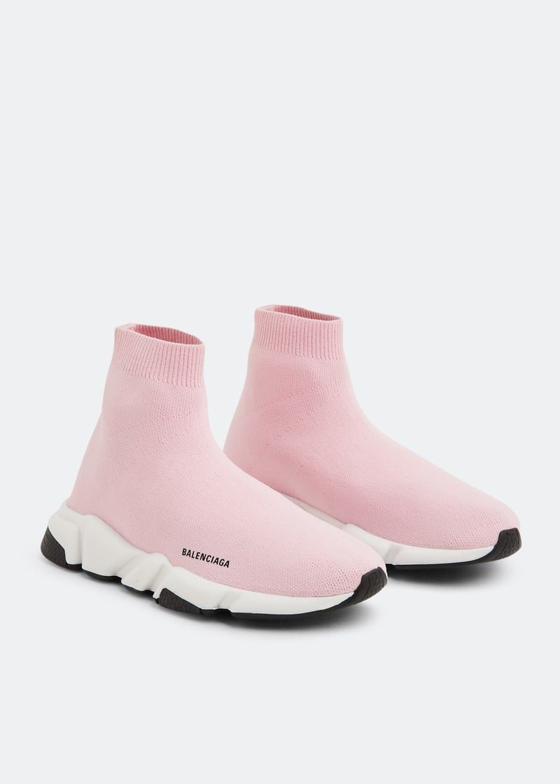Balenciaga o1bcso1str0625 Size:KIDS 25-26/Speed Recycled Knit Trainers Size US 4 / IT 34 - 4 Thumbnail