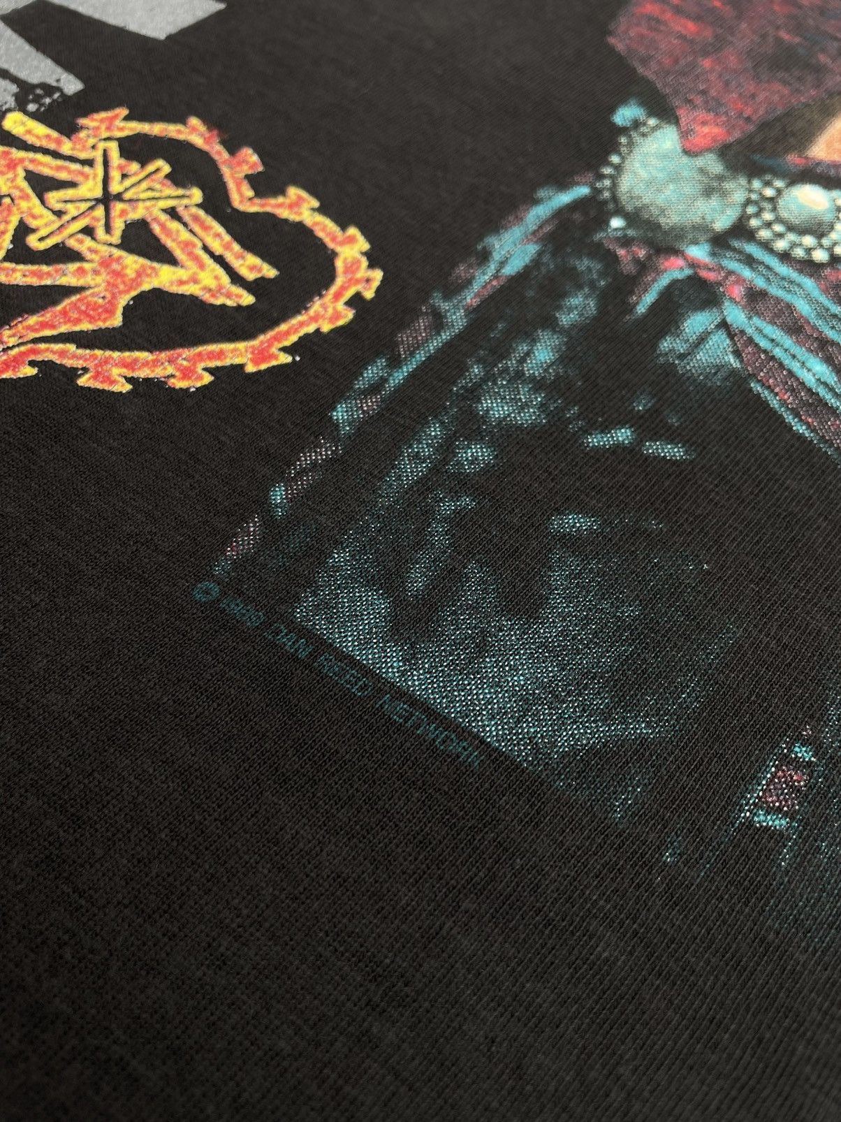 Vintage Rare 1989 Dan Reed Network Tour United We Slam Vtg. T-Shirt Size US XL / EU 56 / 4 - 11 Thumbnail