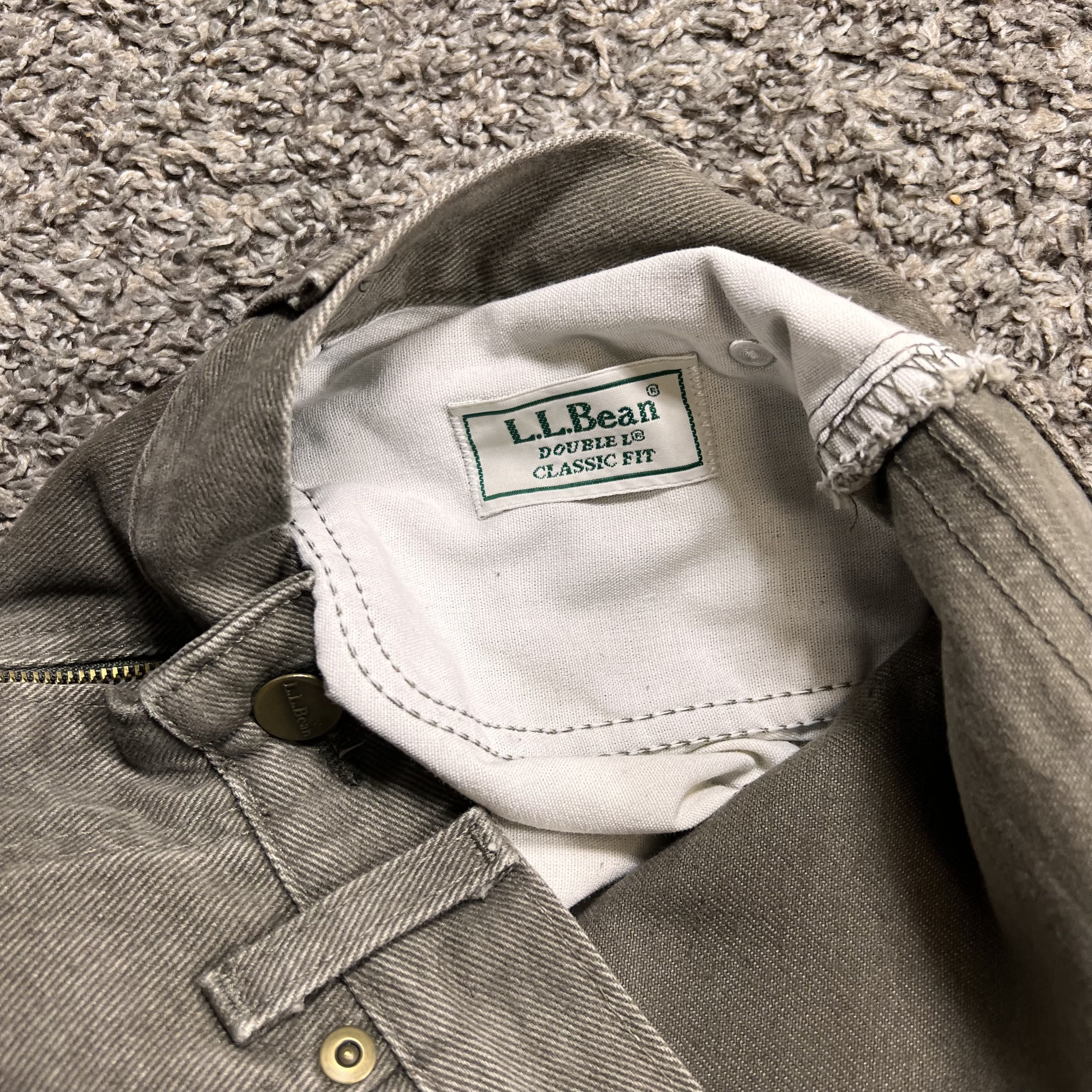 L.L. Bean × Vintage 1990’s Vintage L.L. Bean Straight Leg Jeans Size US 36 / EU 52 - 4 Thumbnail
