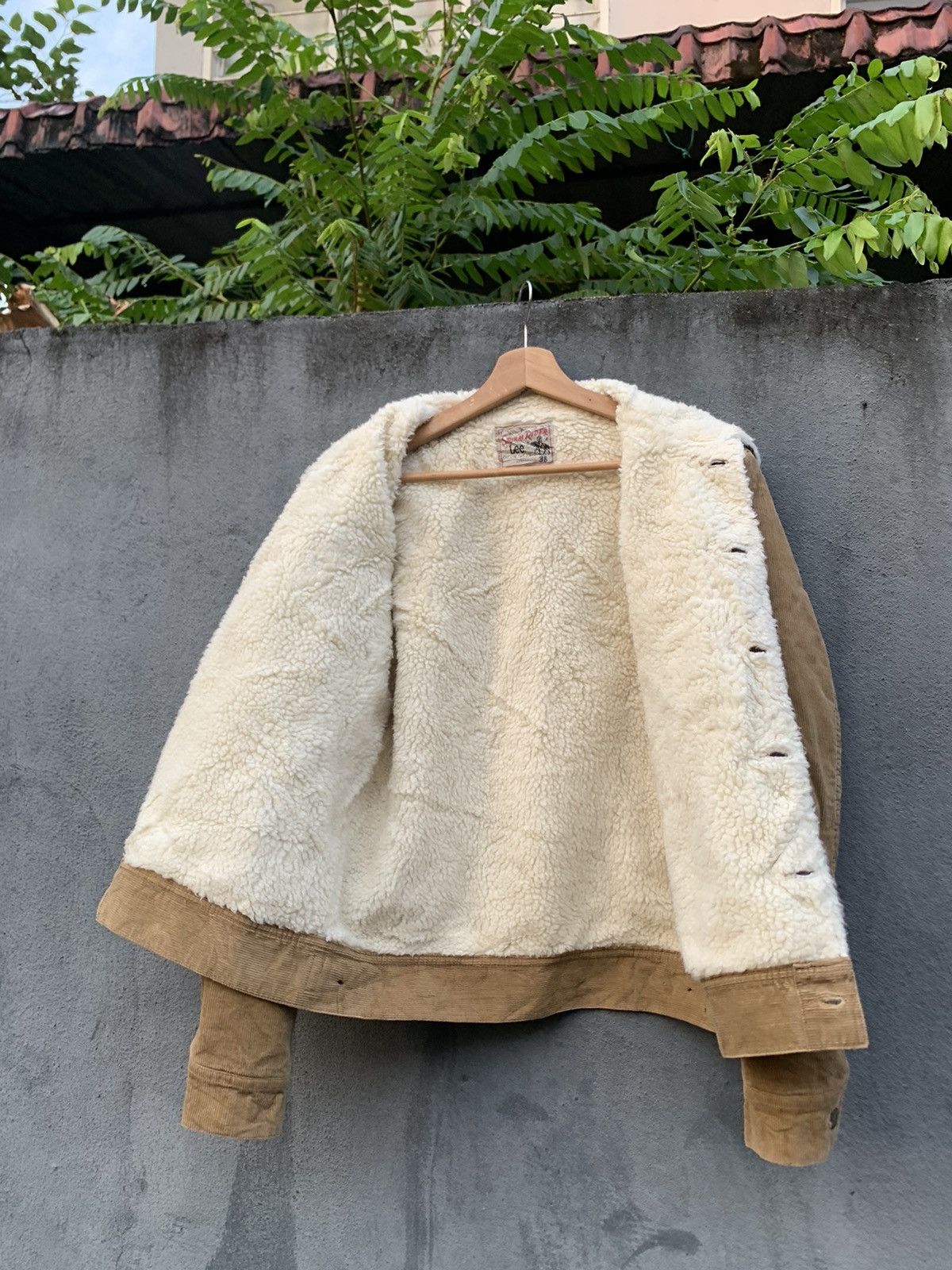 Lee 👹Vintage LEE STORM RIDER CORDUROY BROWN TRUCKER JACKET Size US M / EU 48-50 / 2 - 10 Thumbnail