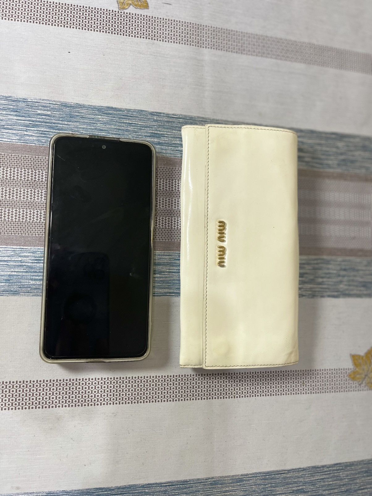 Miu Miu Miu Miu Patern Leather Wallet Size ONE SIZE - 11 Thumbnail