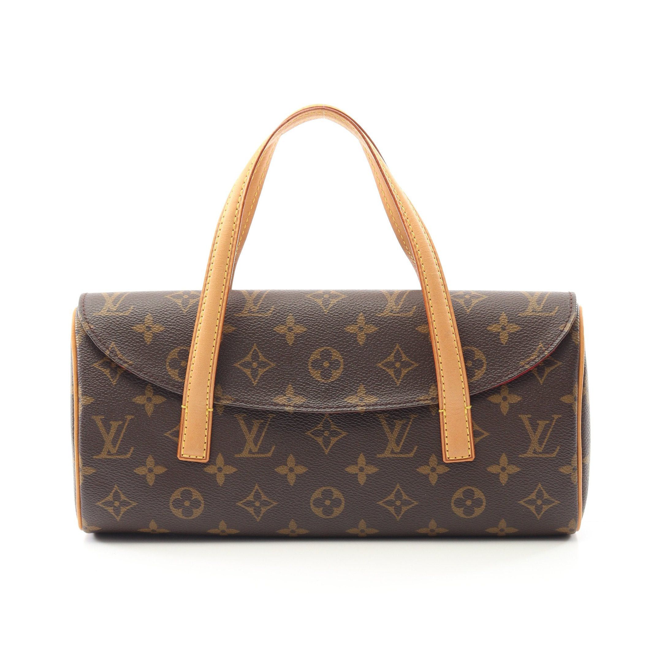 Louis Vuitton Louis Vuitton Sonatine Monogram Handbag Leather Brown Size ONE SIZE - 1 Thumbnail