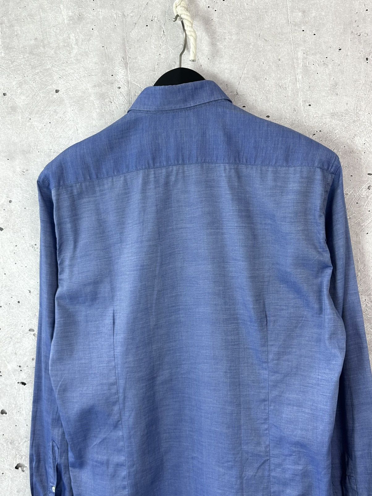 Etro Etro Made in Italy Cotton Blue Long Sleeve Men’s Shirt Size US L / EU 52-54 / 3 - 7 Thumbnail
