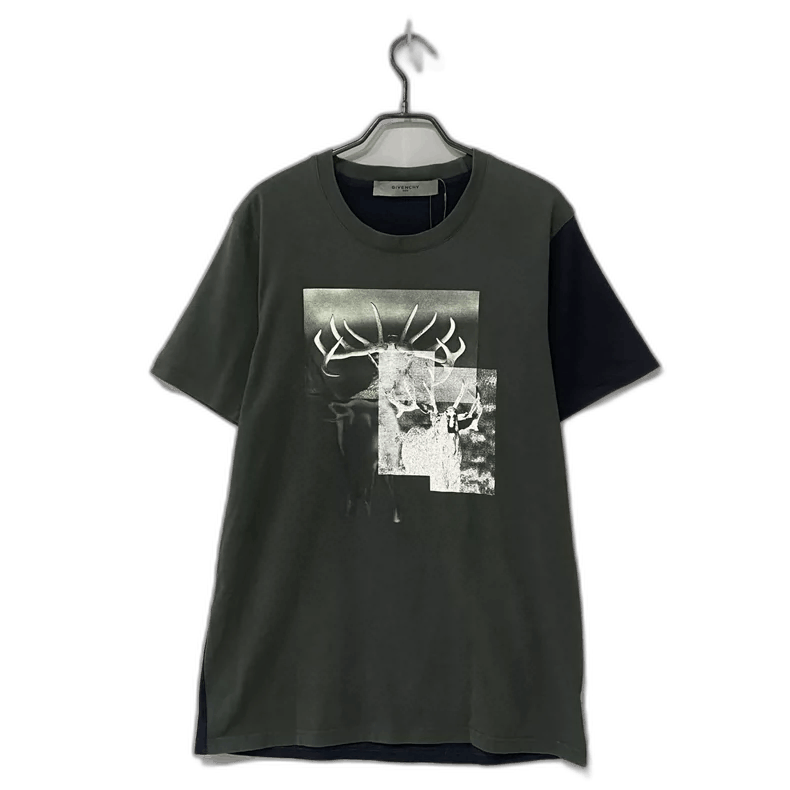 Givenchy Givenchy Givenchy Black Short Sleeve Printed TShirt -2507 Size US L / EU 52-54 / 3 - 1 Thumbnail