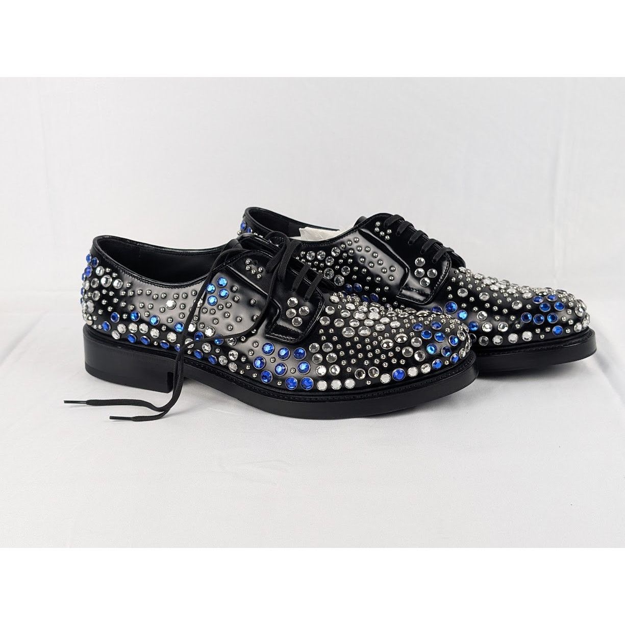 Prada o1rshd1 Leather Shoes in Nero in Nero Size US 10.5 / EU 43-44 - 9 Thumbnail