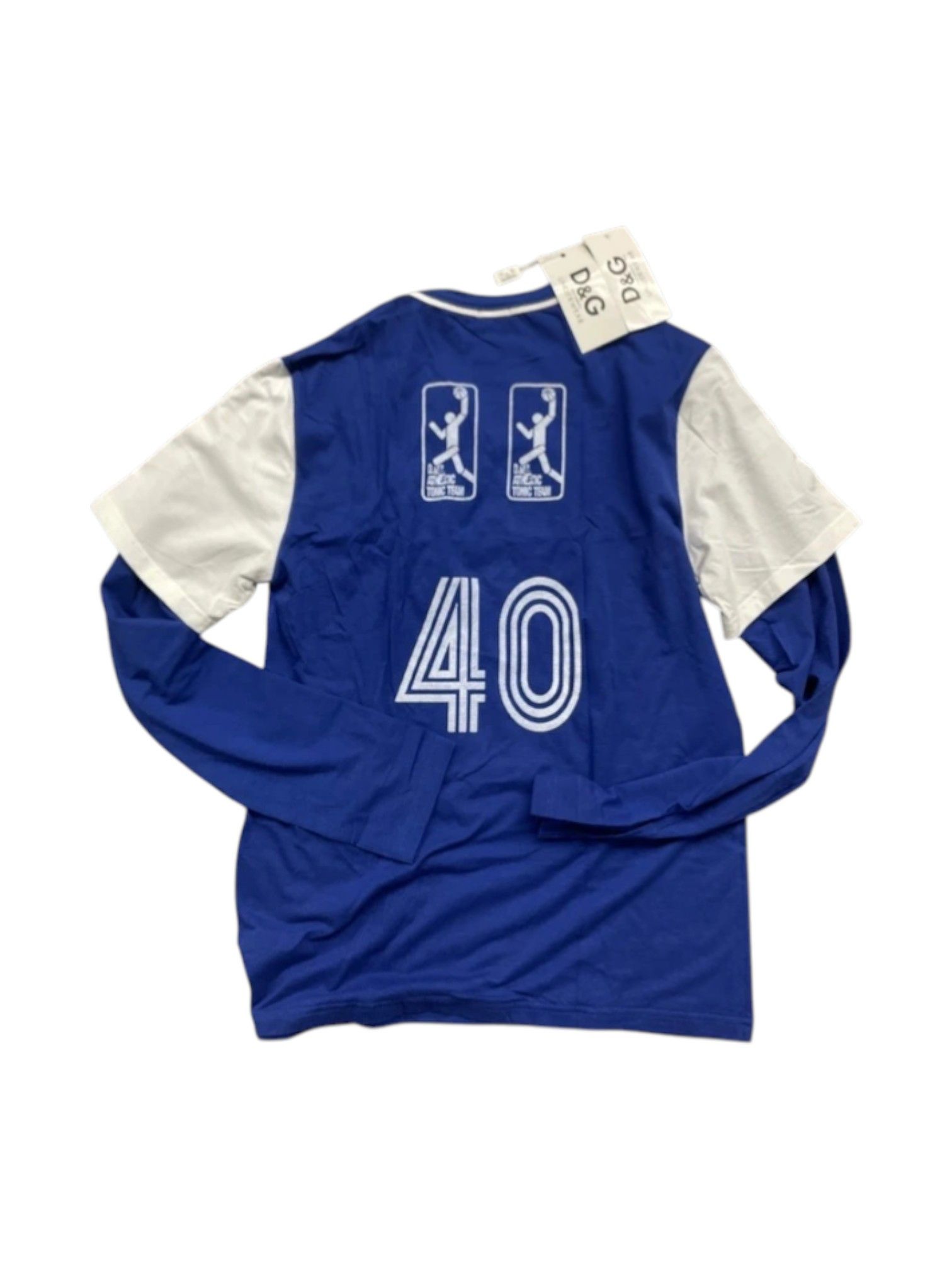 Dolce & Gabbana D&G “Tonic Team” Layered Long Sleeve T-Shirt Size US L / EU 52-54 / 3 - 2 Thumbnail