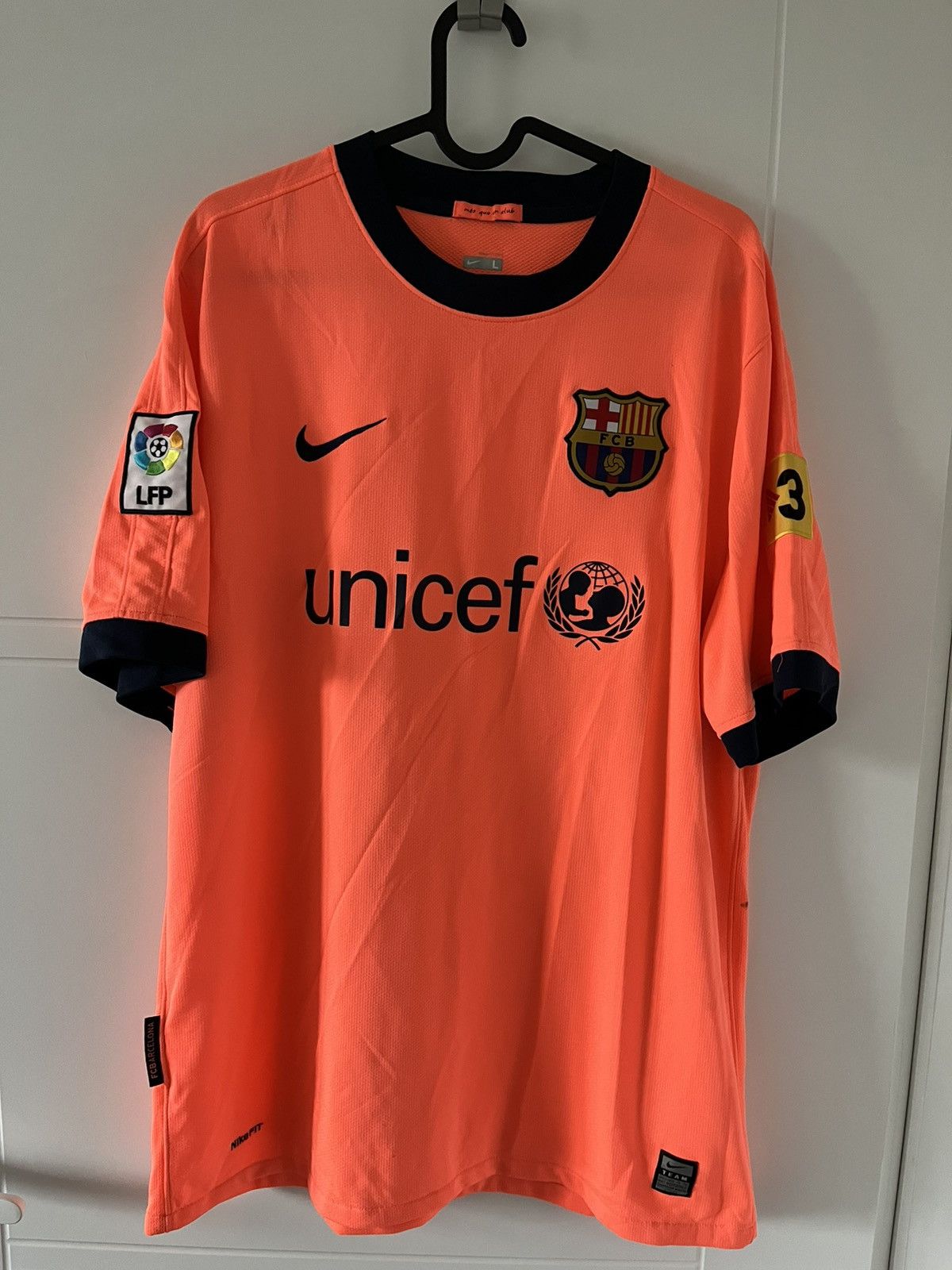 Barcelona nike 2009/2010 wyjazdowa Messi — zdjęcie 6