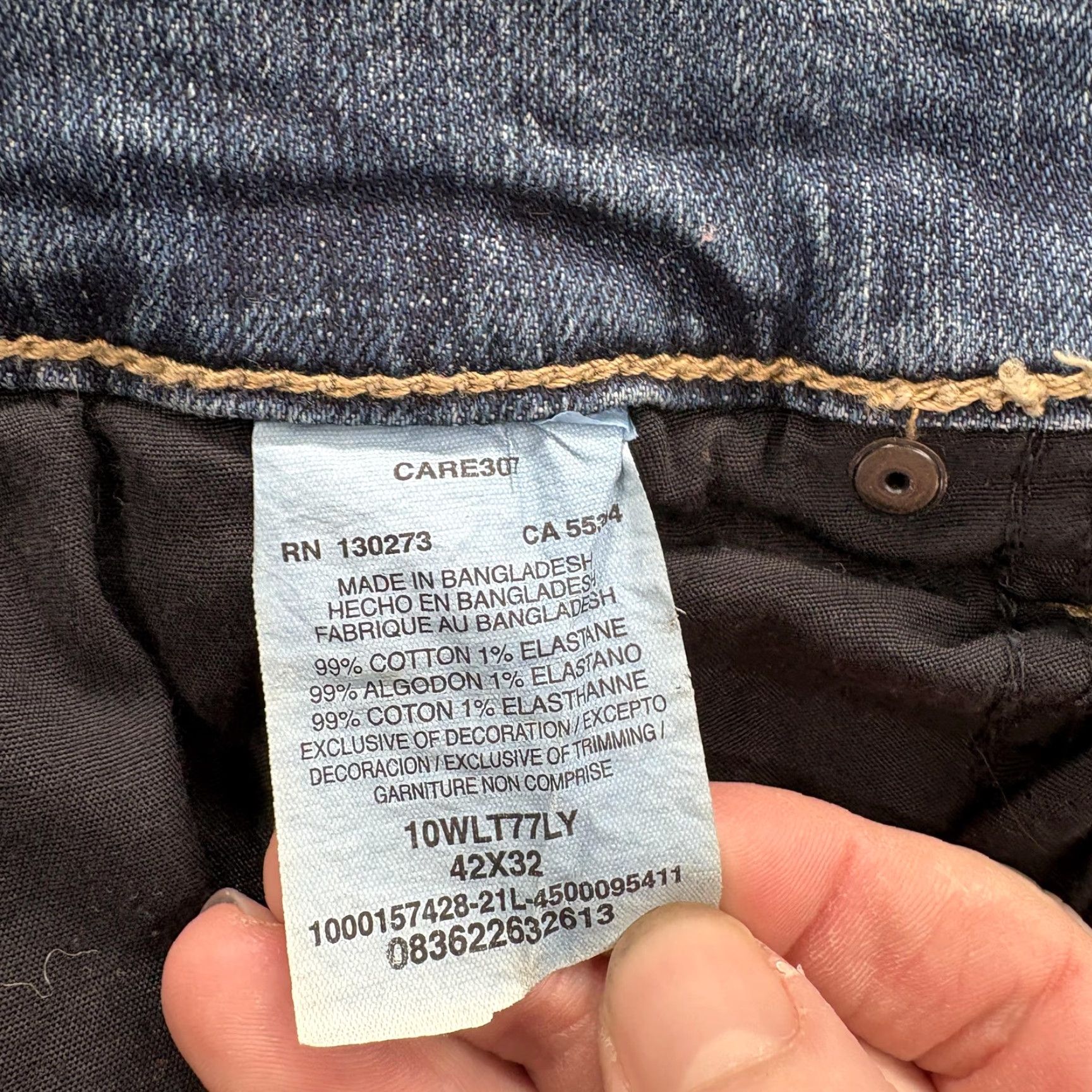 Wrangler Wrangler Retro Slim Boot Jeans Mens 42x32 Denim Stretch Blue Medium Wash Cowboy Size US 42 / EU 58 - 5 Thumbnail