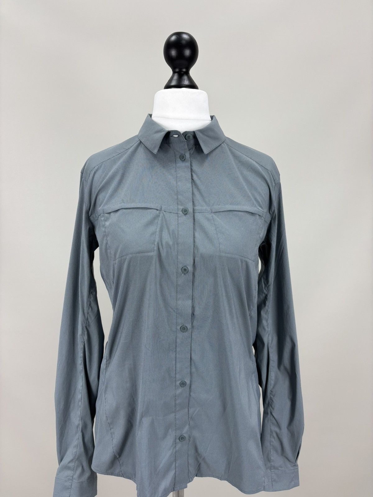 Arc'teryx Womens shirt Arc'teryx Size L Color Blue/Gray Size L / US 10 / IT 46 - 2 Thumbnail