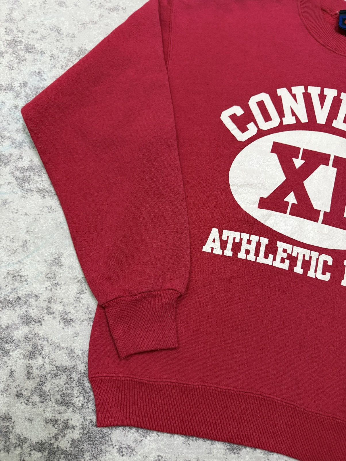 Converse Vintage 80s Converse Athletic Dept. Biglogo Sweatshirt Size US S / EU 44-46 / 1 - 4 Thumbnail