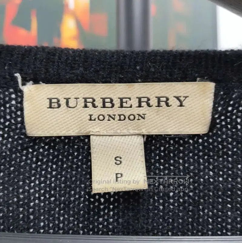 Burberry Burberry Black Long Sleeve Knit Sweater for Men. Size US S / EU 44-46 / 1 - 3 Thumbnail
