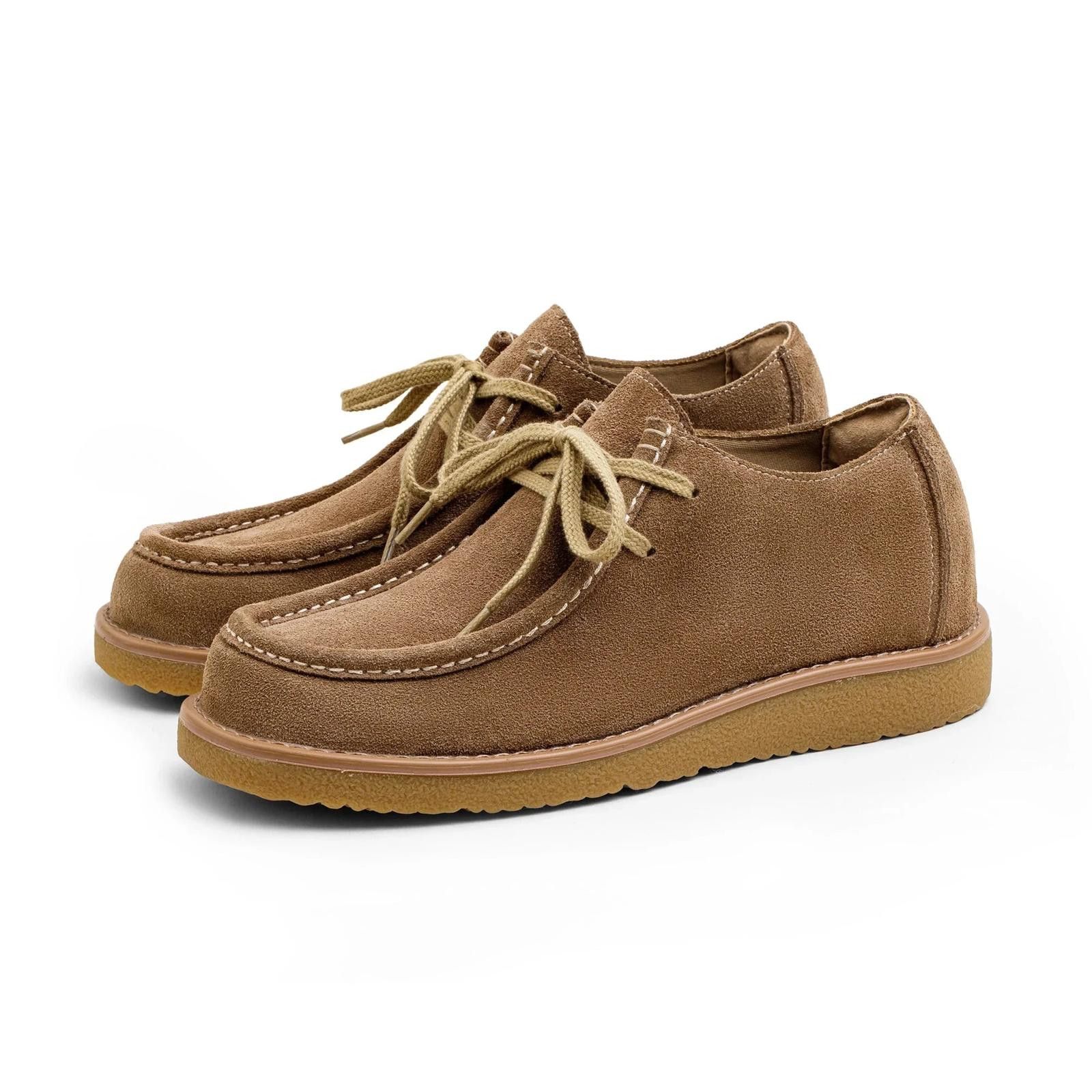 Other Suede Moccasin Lace-up Shoes Size US 9 / EU 42 - 2 Thumbnail