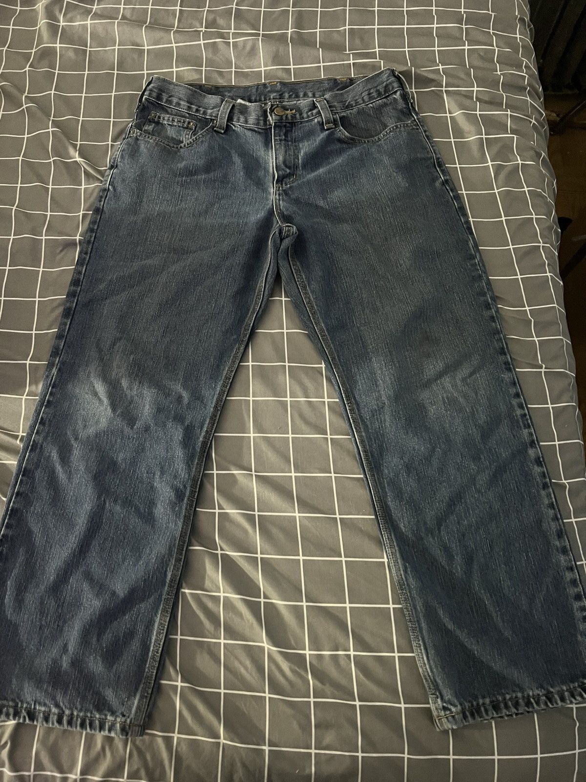 Carhartt × Vintage Carhartt Jeans Relaxed Fit Size US 33 - 2 Thumbnail