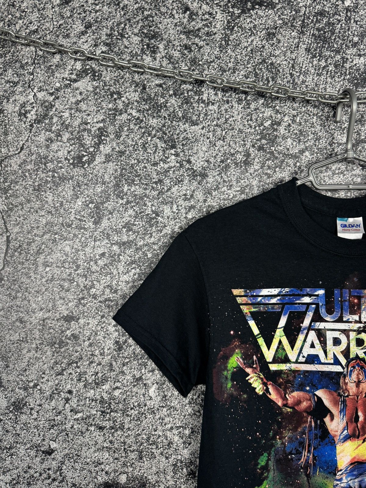 WWE Men’s Vintage Ultimate Warrior Wrestling Tee WWE Size S Size US S / EU 44-46 / 1 - 3 Thumbnail