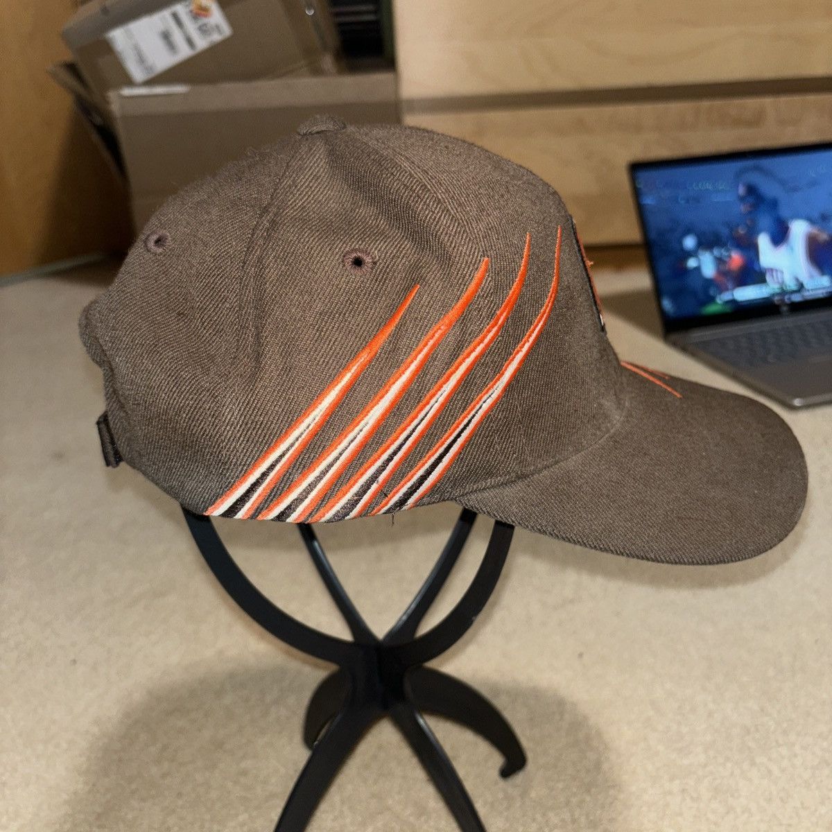 NFL Vintage NEW NFL Cleveland Brown 1990s SnapBack Hat Size ONE SIZE - 2 Thumbnail