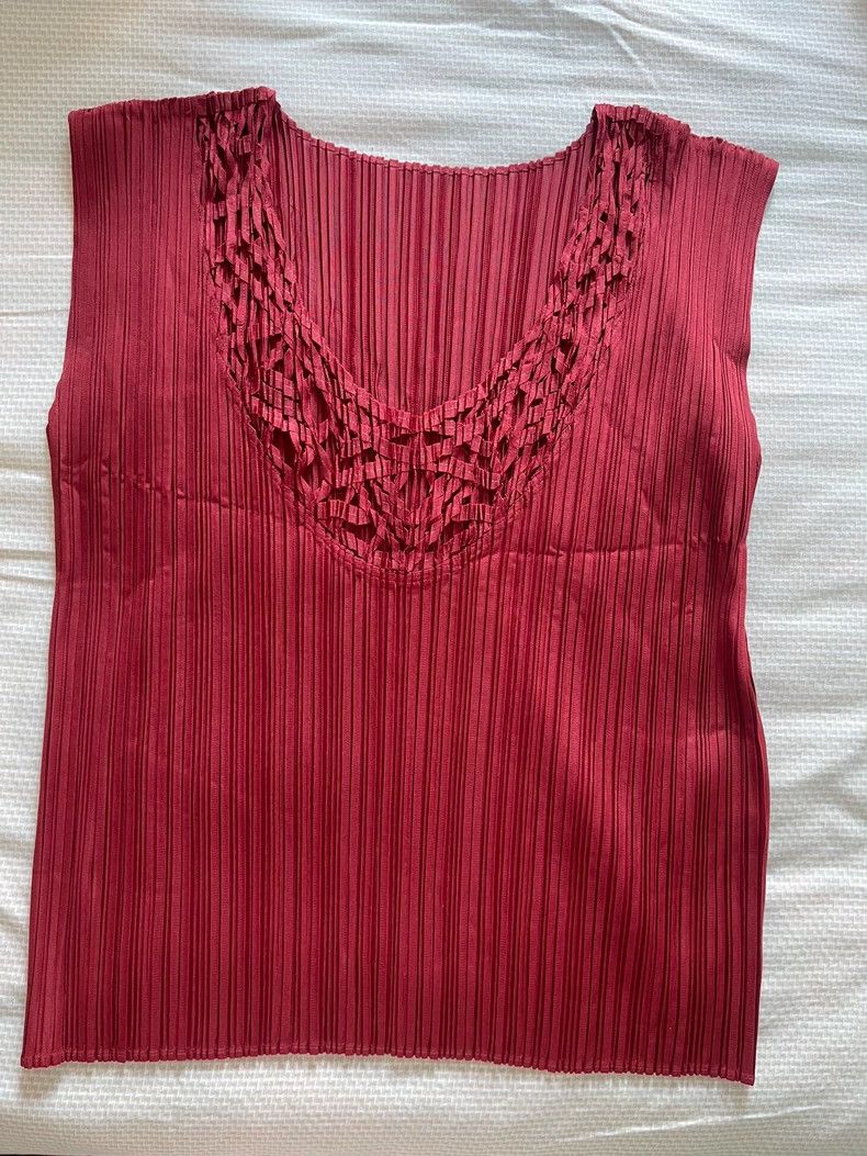 Issey Miyake issey miyake size:3 Window flower series vests 2505-Nextar Size XXS / US 00 / IT 34 - 1 Thumbnail