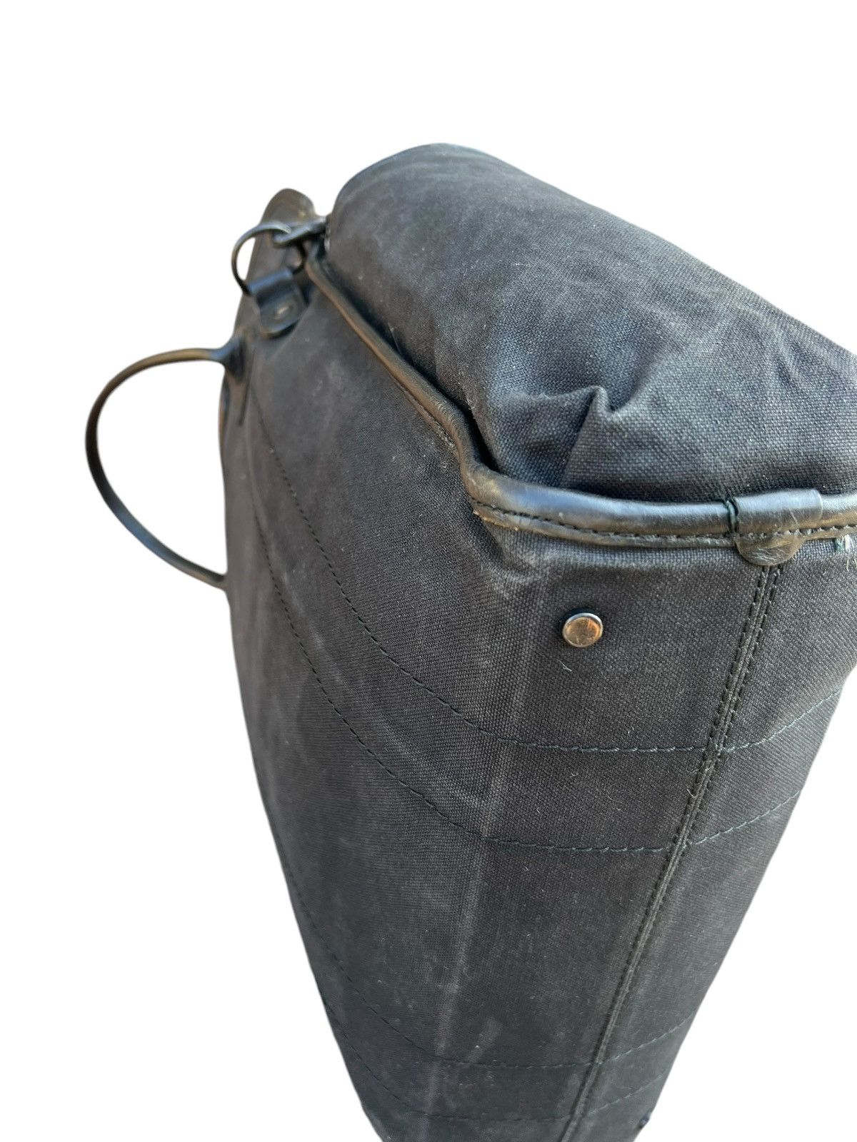 Vintage Vintage Heming’s Inc. X Rootote Japan Fade Black Canvas Bag Size ONE SIZE - 16 Thumbnail
