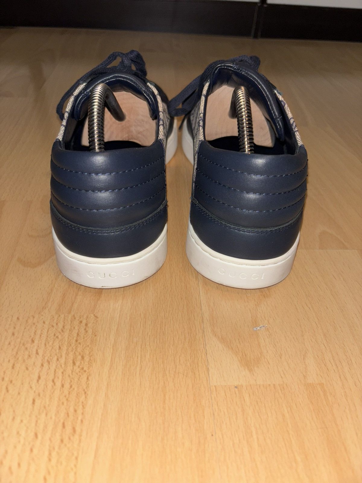 Gucci Gucci Common GG Supreme Navy Size US 11 / EU 44 - 3 Thumbnail
