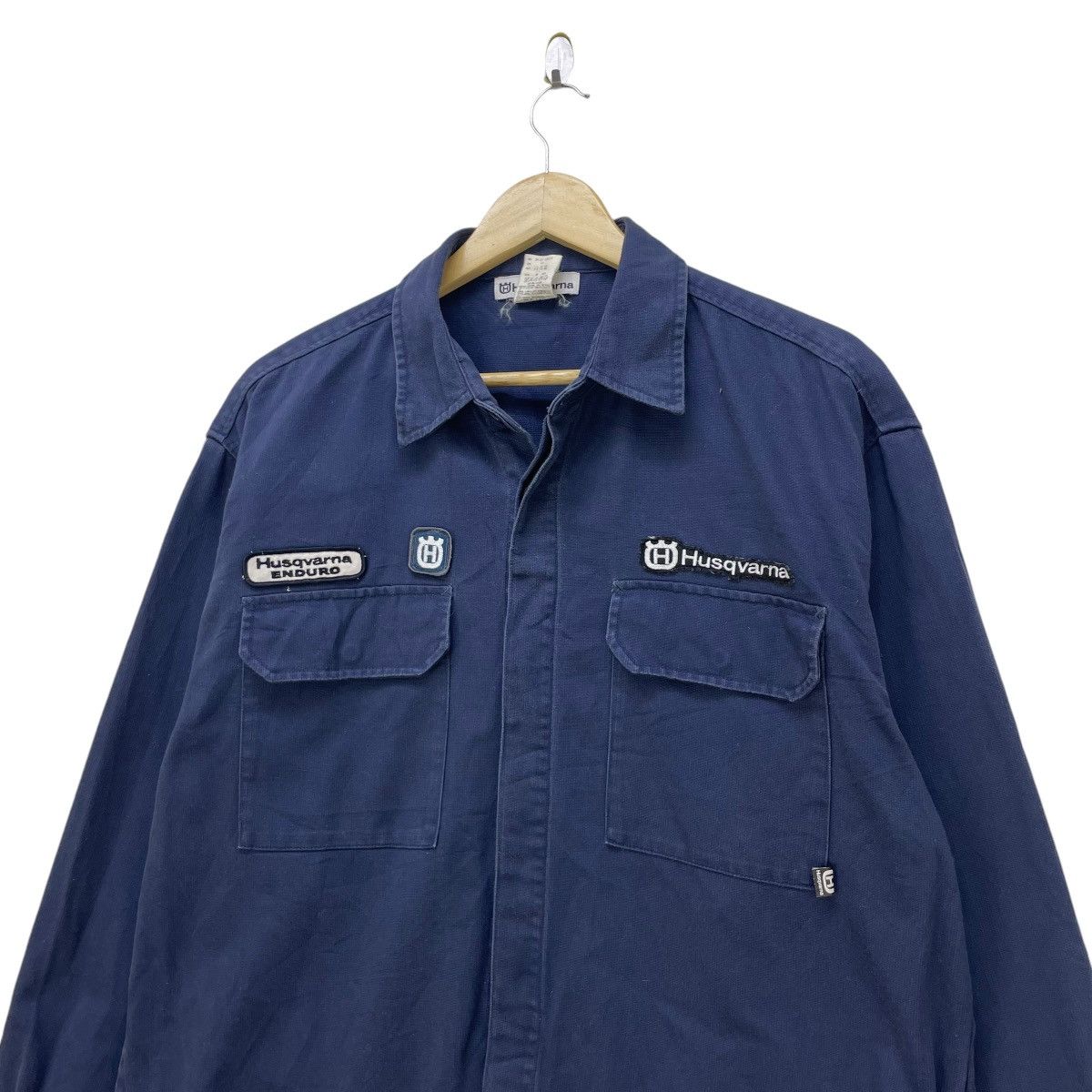 Other Japanese Brand Husqvarba Enduro Motocross Workwear Jacket Size US M / EU 48-50 / 2 - 3 Thumbnail
