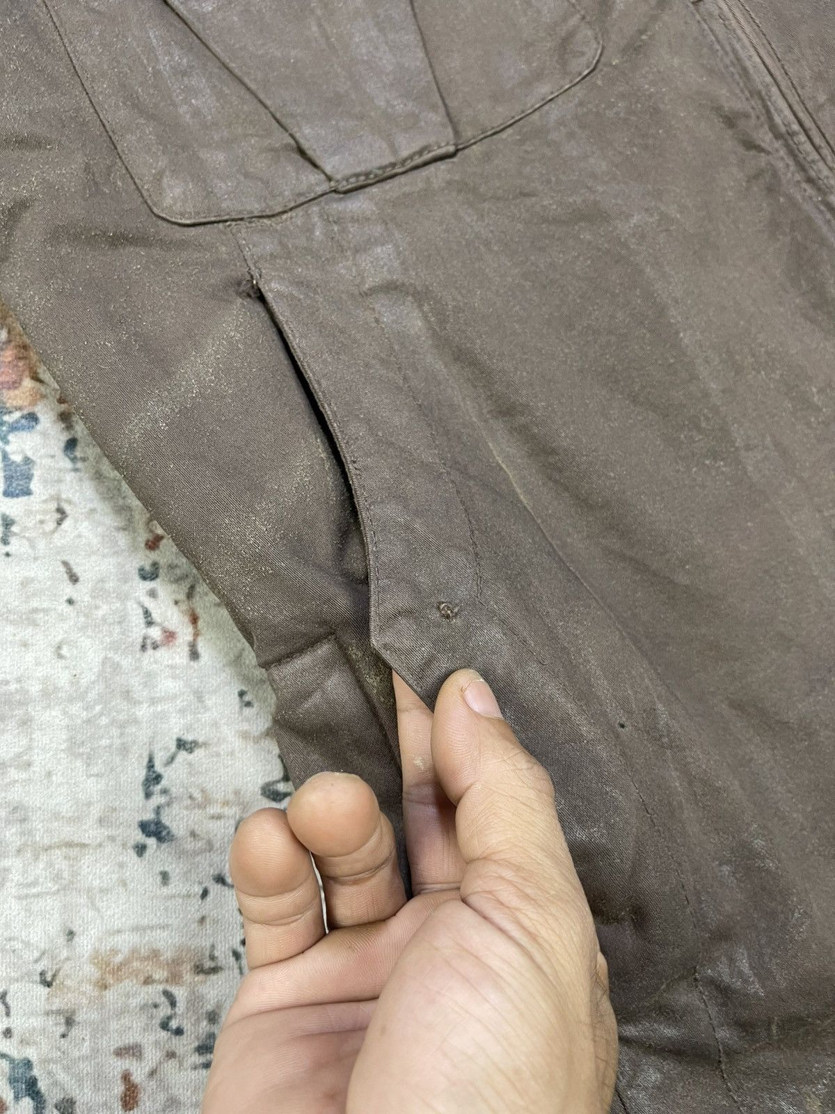 Jean Paul Gaultier Jean Paul Gaultier Utility Waxed Field Jacket Size US M / EU 48-50 / 2 - 11 Thumbnail
