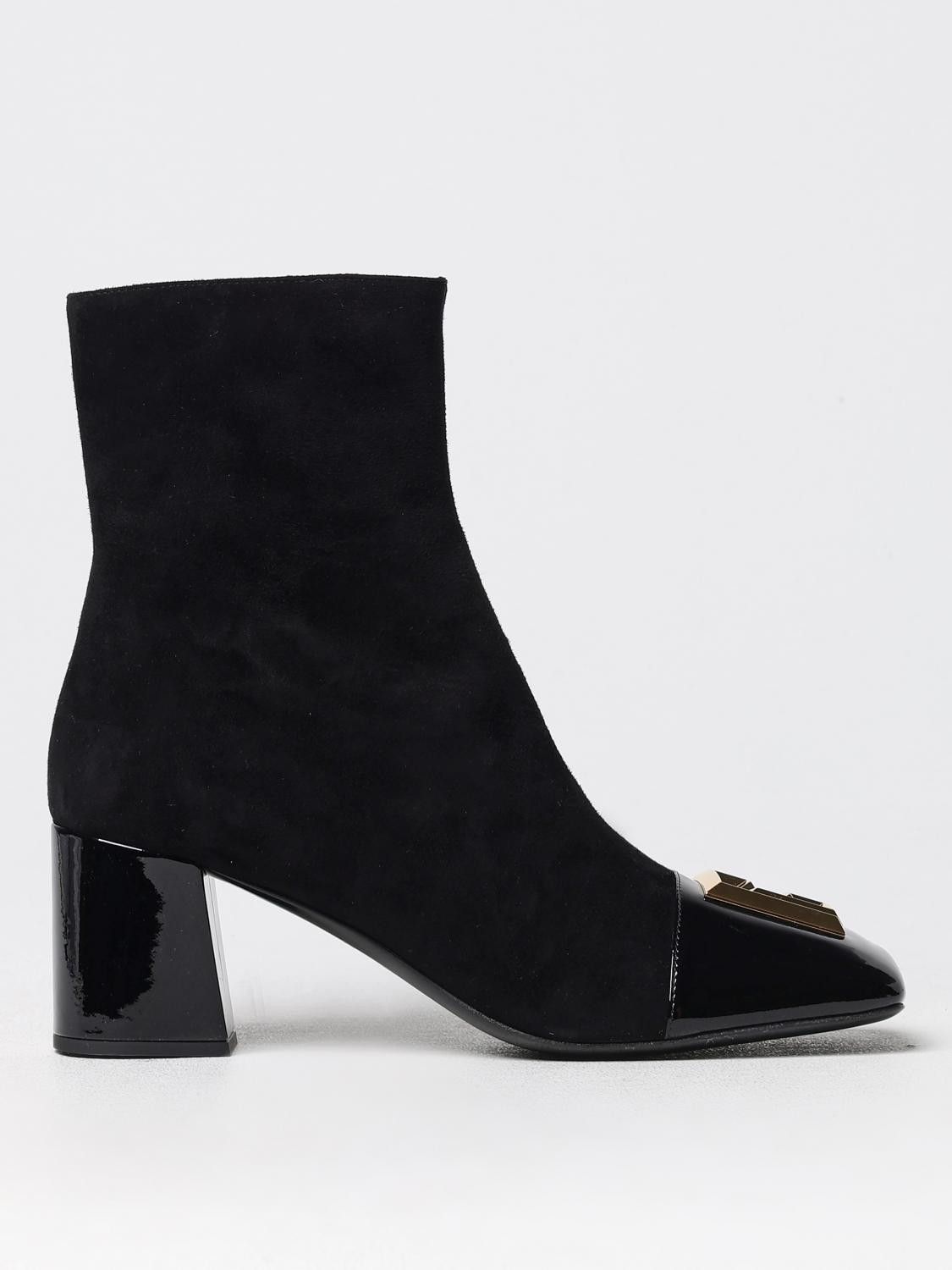 Balmain Balmain Flat Ankle Boots Woman Black Size US 6 / IT 36 - 1 Thumbnail