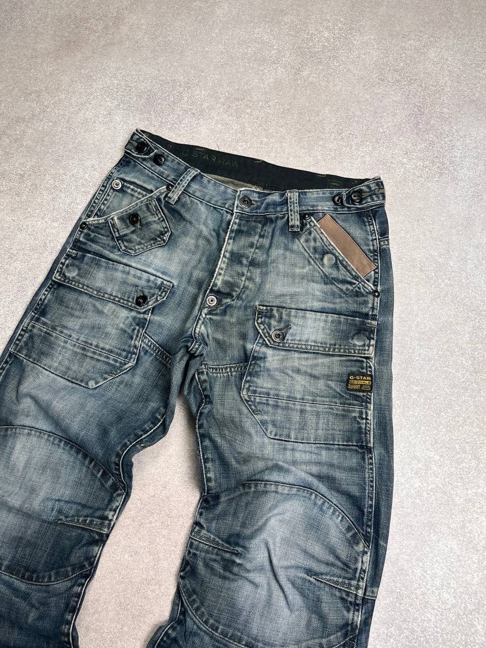 G-Star × Vintage VINTAGE GSTAR ARCHIVAL BAGGY CARGO PANTS BALENCY STYLE 31 Size US 31 - 2 Thumbnail