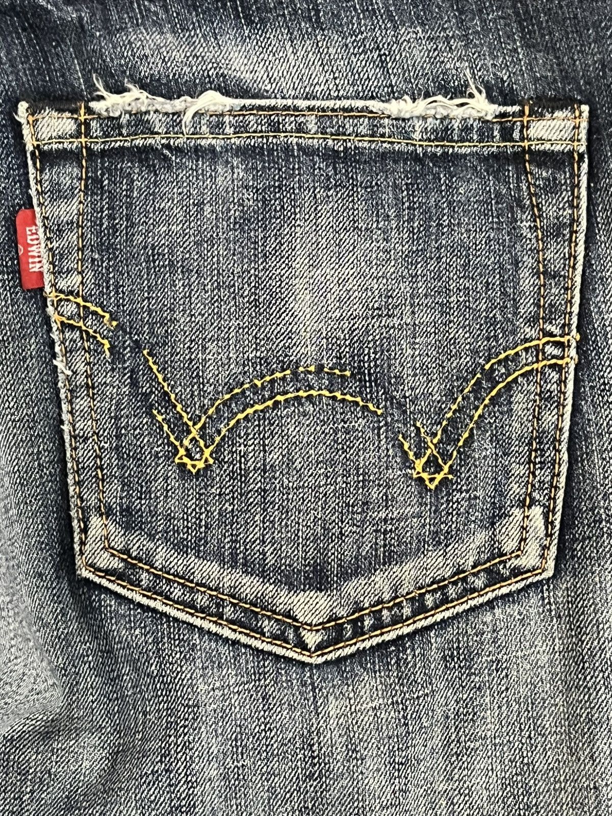 Edwin × Hysteric Glamour Vintage Edwin 503 Rebel Vintage Grunge Distressed Denim Size US 34 / EU 50 - 8 Thumbnail