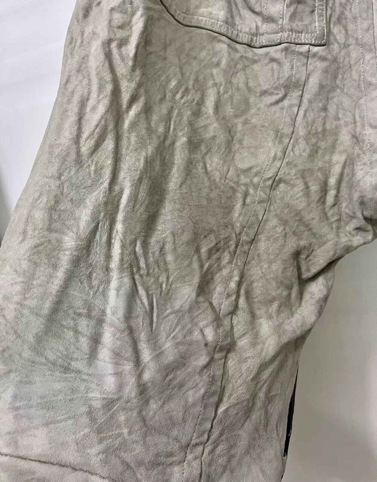 Julius Julius_7 frosted leather loose crotch seven quarter pants Size US 31 - 4 Thumbnail