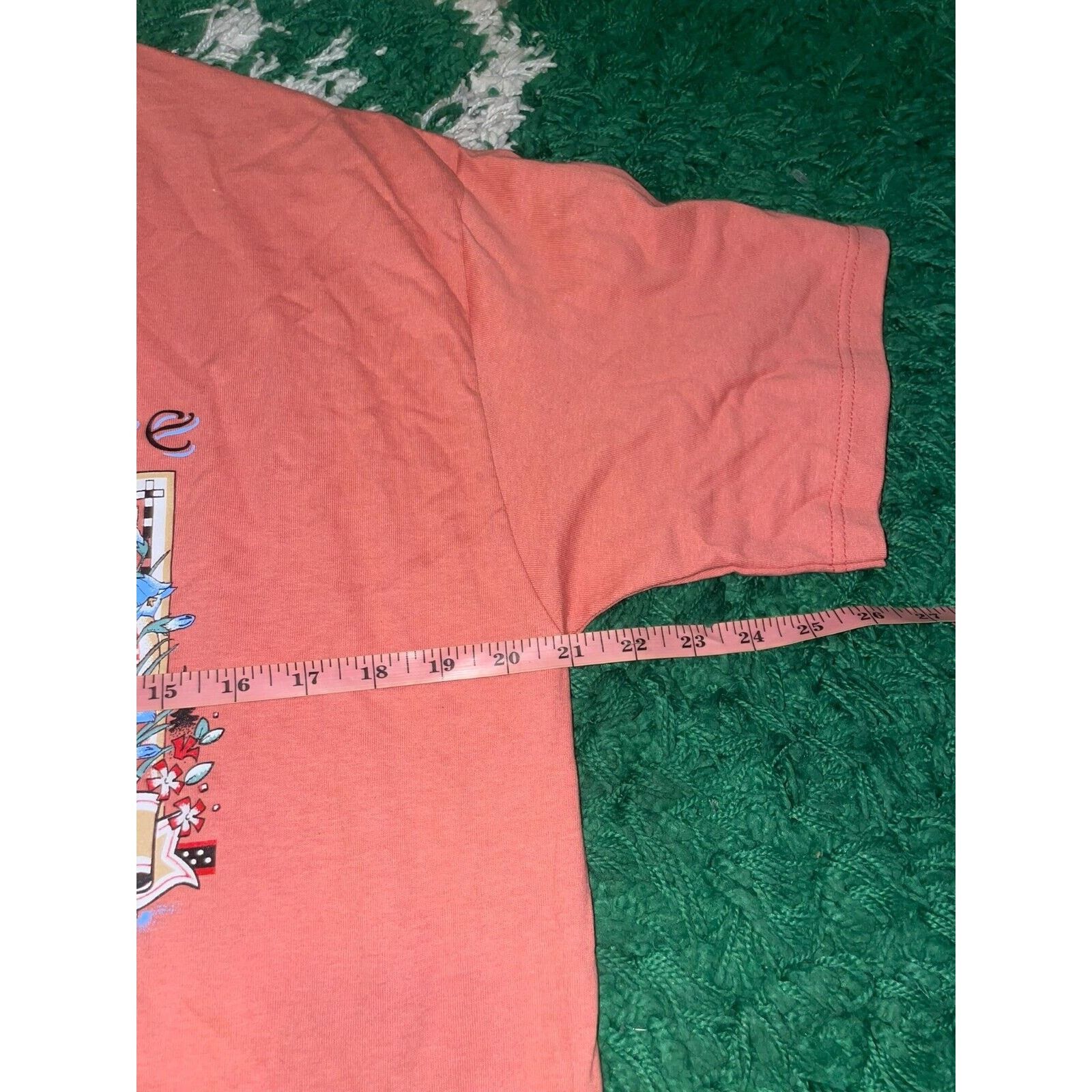 Jerzees Vintage Tennessee Gatlinburg Shirt Peach Pink Tee VTG 90s L Size US L / EU 52-54 / 3 - 8 Thumbnail