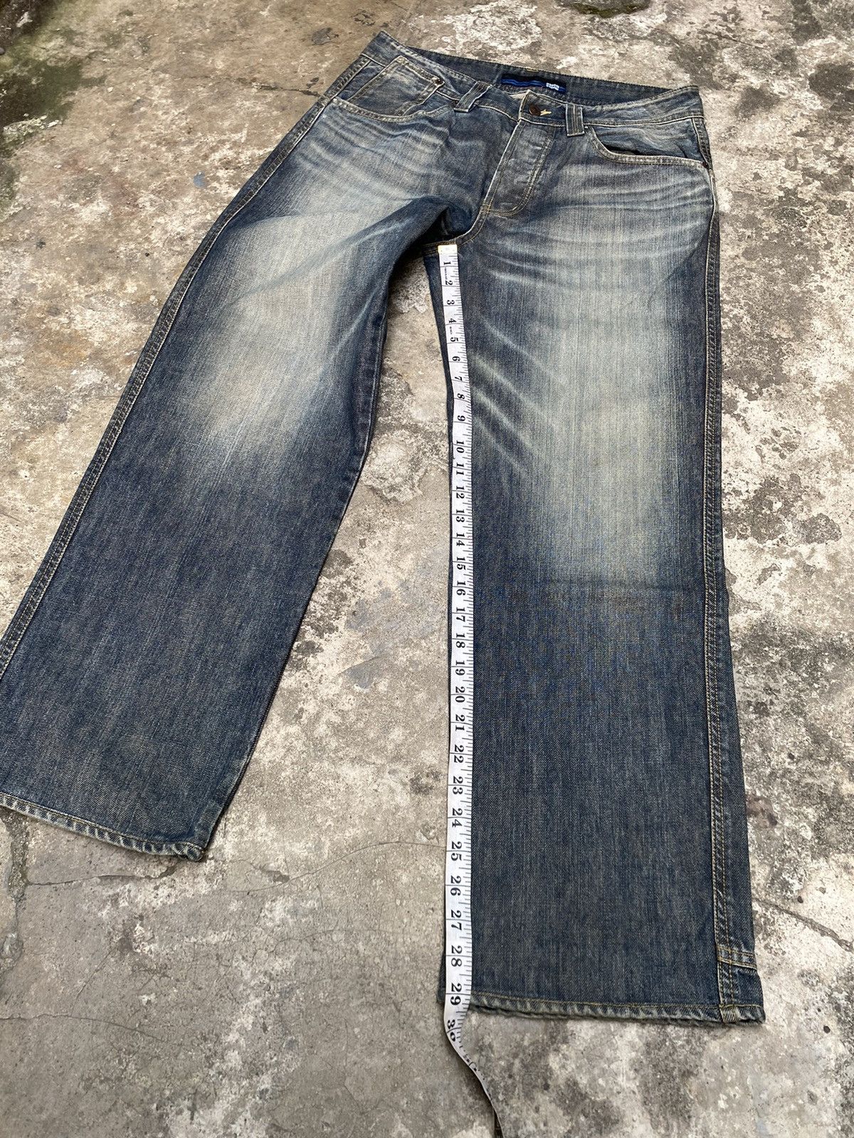 Vintage Vintage Y2K Strom Baggy Jeans Size US 33 - 12 Thumbnail