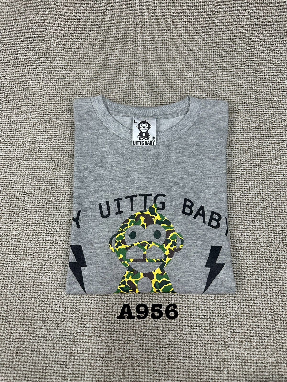 Japanese Brand UITTG Baby Milo Bape Florida Tshirt A956 Size US M / EU 48-50 / 2 - 13 Thumbnail