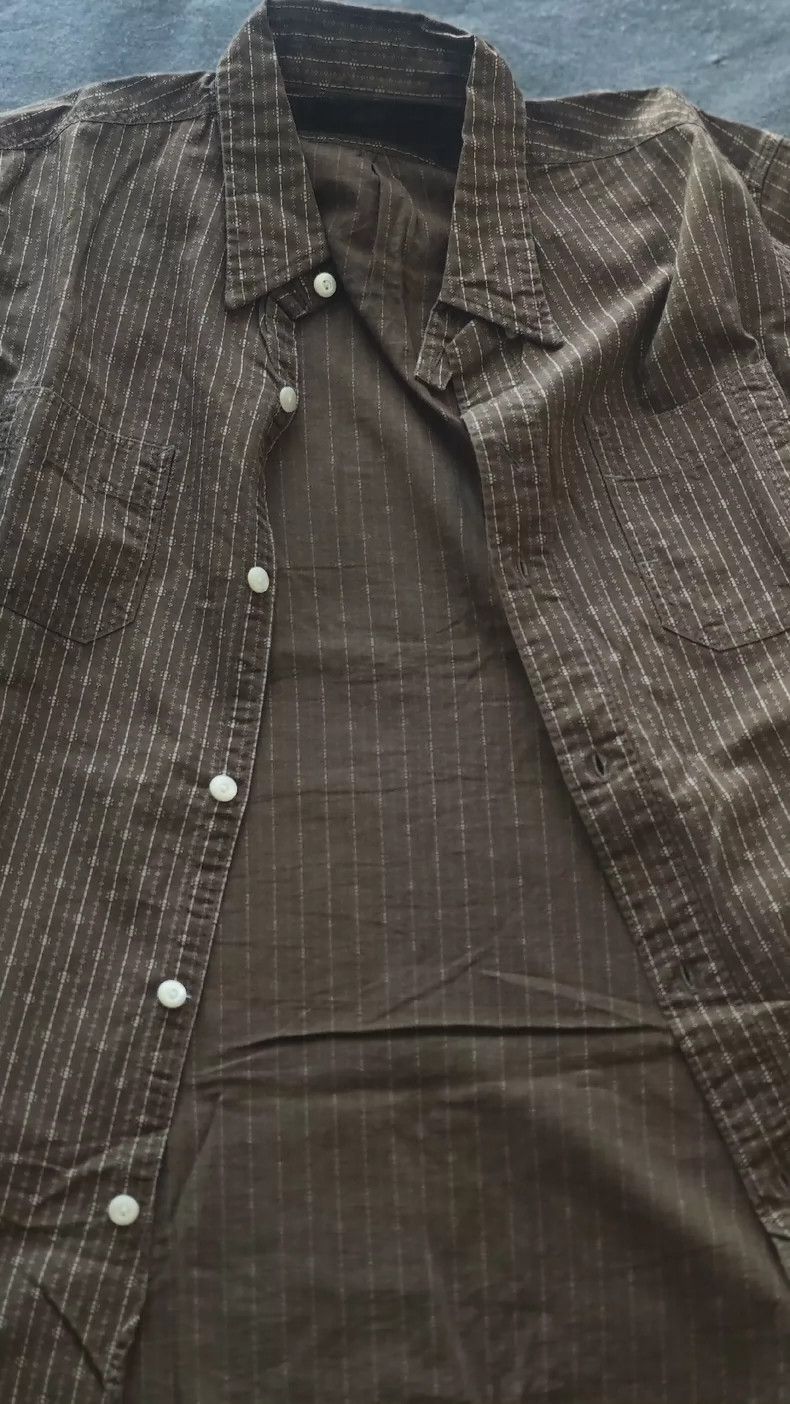 RRL Ralph Lauren RRL Ralph Lauren Depp striped shirt Size US S / EU 44-46 / 1 - 2 Thumbnail