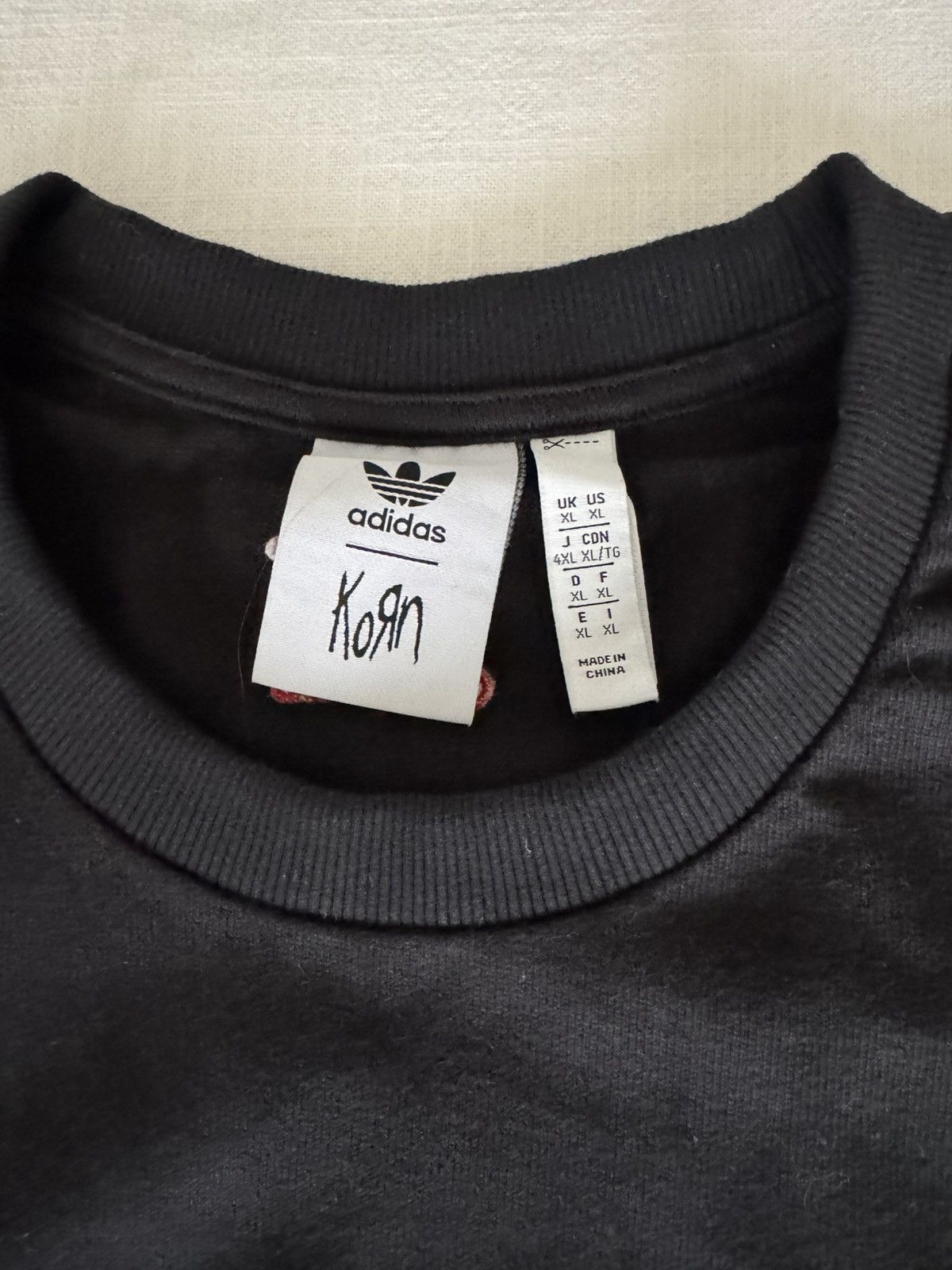 Adidas Adidas x KoRn Longsleeve Size US XL / EU 56 / 4 - 6 Thumbnail