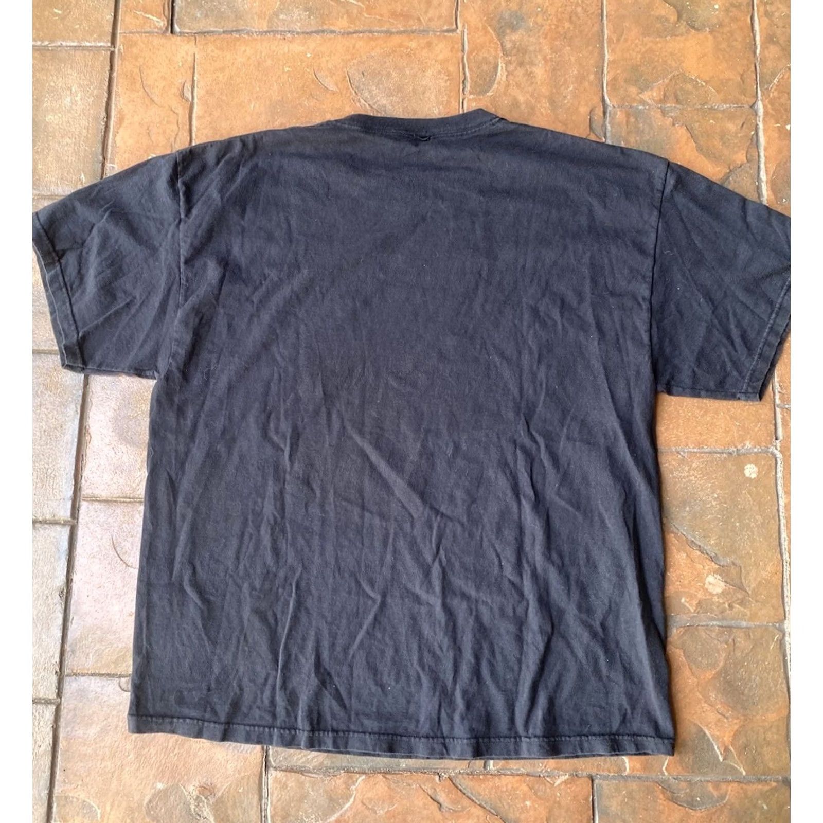 Vintage VINTAGE Looney Tunes Taz Rhinestones T-Shirt XL Black Men Short Sleeve Crew Neck Canvas Cotton Logo Graphic 90s 80s Classics Size US XL / EU 56 / 4 - 3 Thumbnail