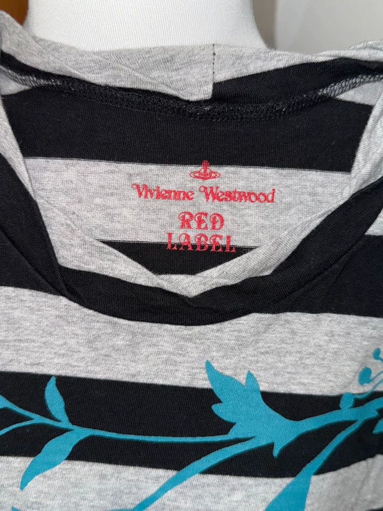 Vivienne Westwood Vivienne Westwood A black and blue striped dress Size M / US 6-8 / IT 42-44 - 7 Thumbnail
