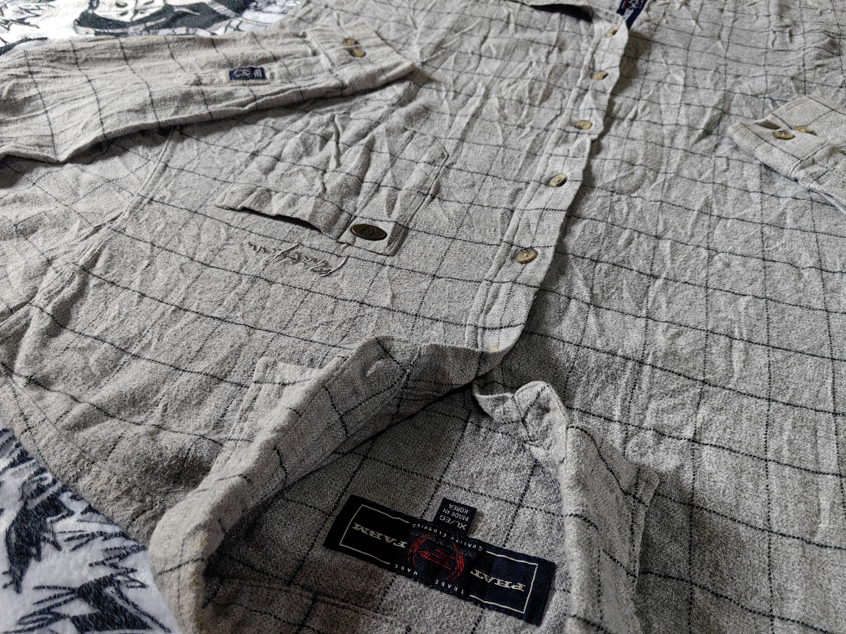 Phat Farm Vintage Phat Farm Checkered Button up Long Sleeves Size US XL / EU 56 / 4 - 2 Thumbnail