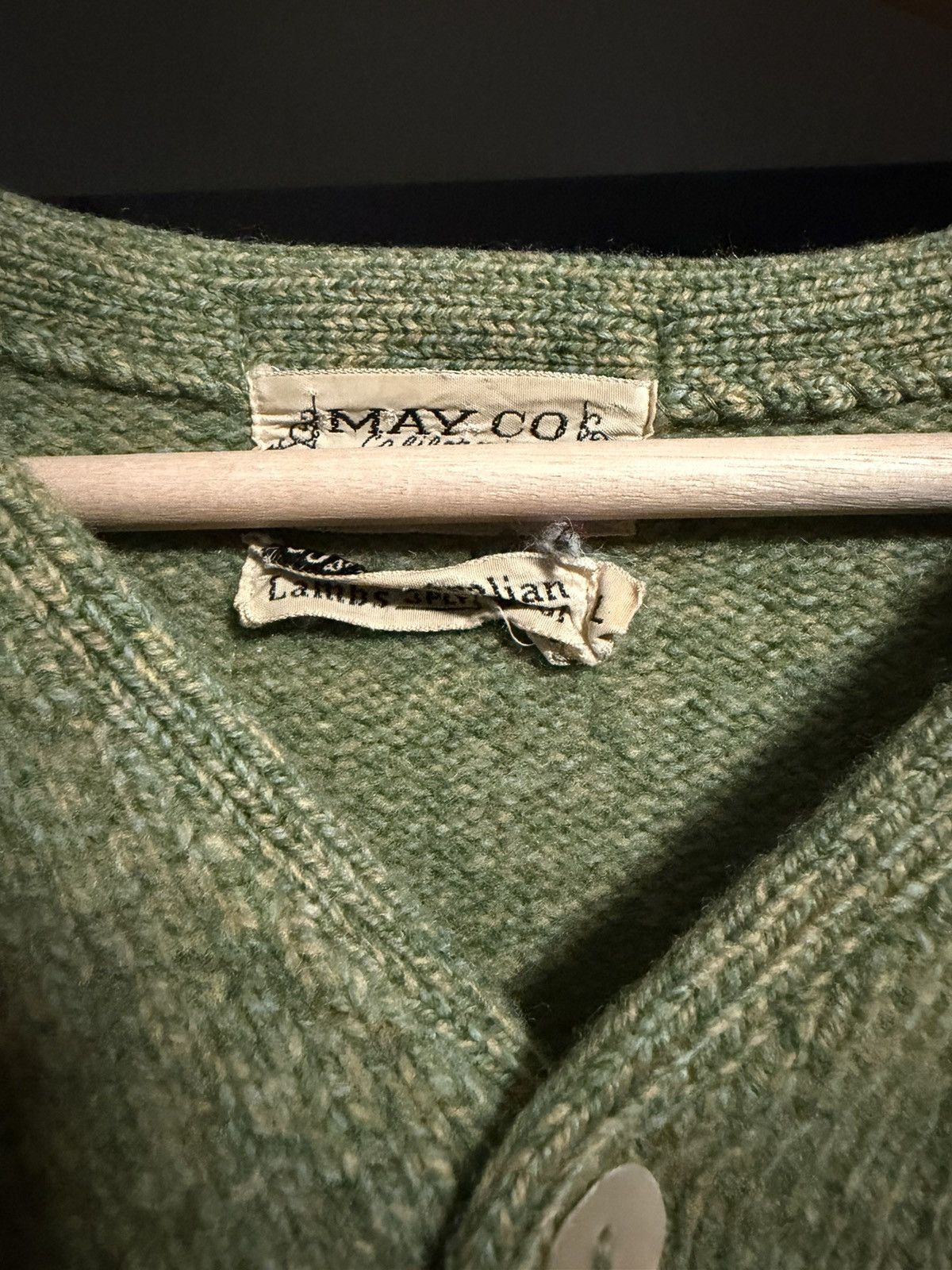 Other Green Cardigan Size L / US 10 / IT 46 - 2 Thumbnail