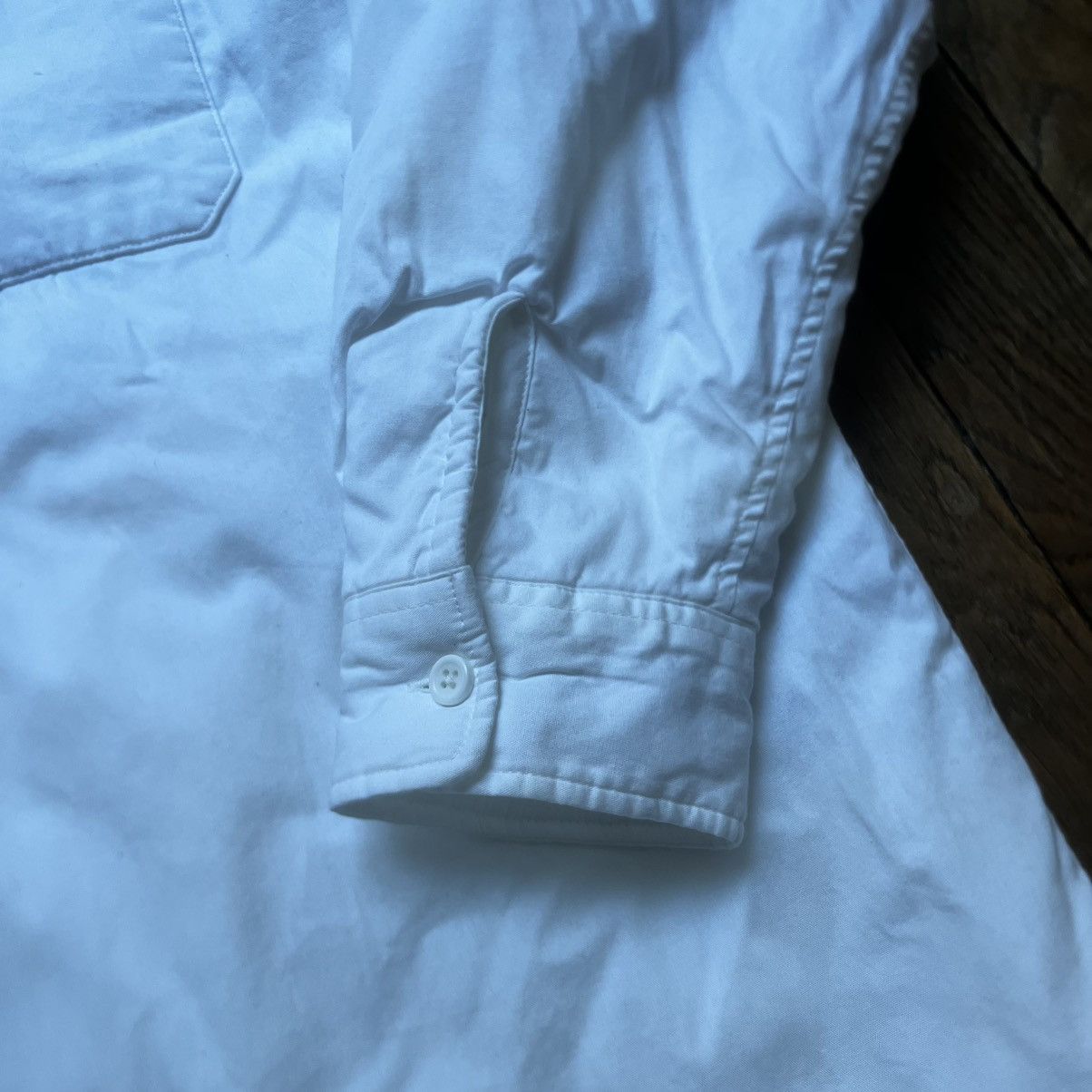 Maison Margiela × Supreme Supreme MM6 Maison Margiela Padded Shirt White L Size US L / EU 52-54 / 3 - 7 Thumbnail