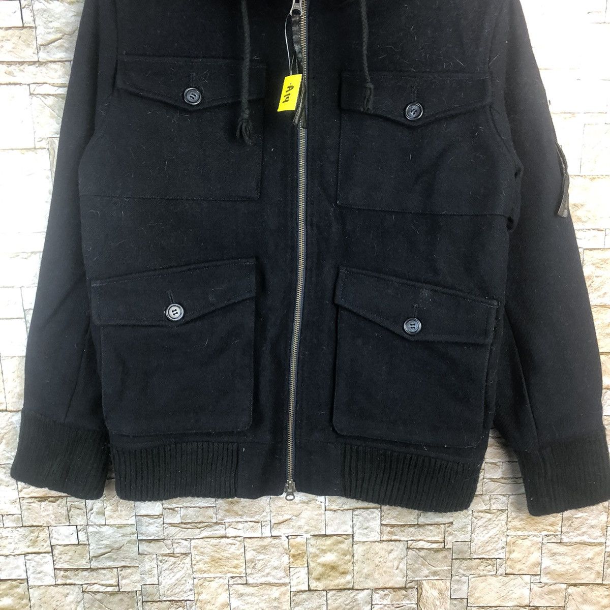 Japanese Brand THW Dark Blue Bombers Jacket #A14 Size US M / EU 48-50 / 2 - 3 Thumbnail