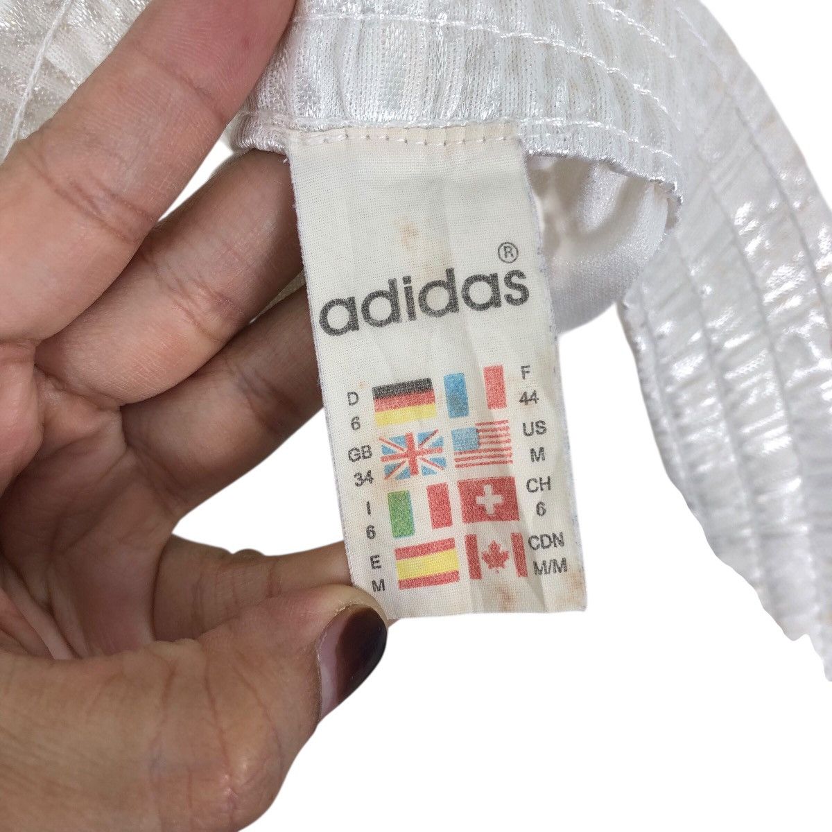 Adidas Vintage 96/98 Away ADIDAS GERMANY Football Soccer Short Size US 32 / EU 48 - 5 Thumbnail