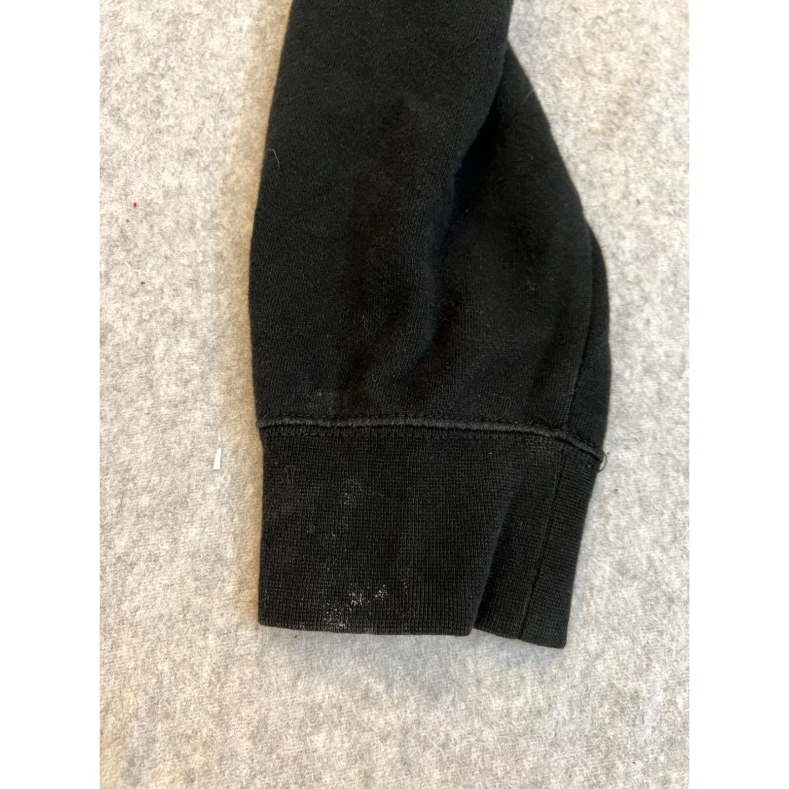 Vintage Snapchat Ghost Logo Hoodie Men’s Large Black Zip Full Zip Fleece Kangaroo Pockets Independent Trading Company Shirt? Size US L / EU 52-54 / 3 - 6 Thumbnail
