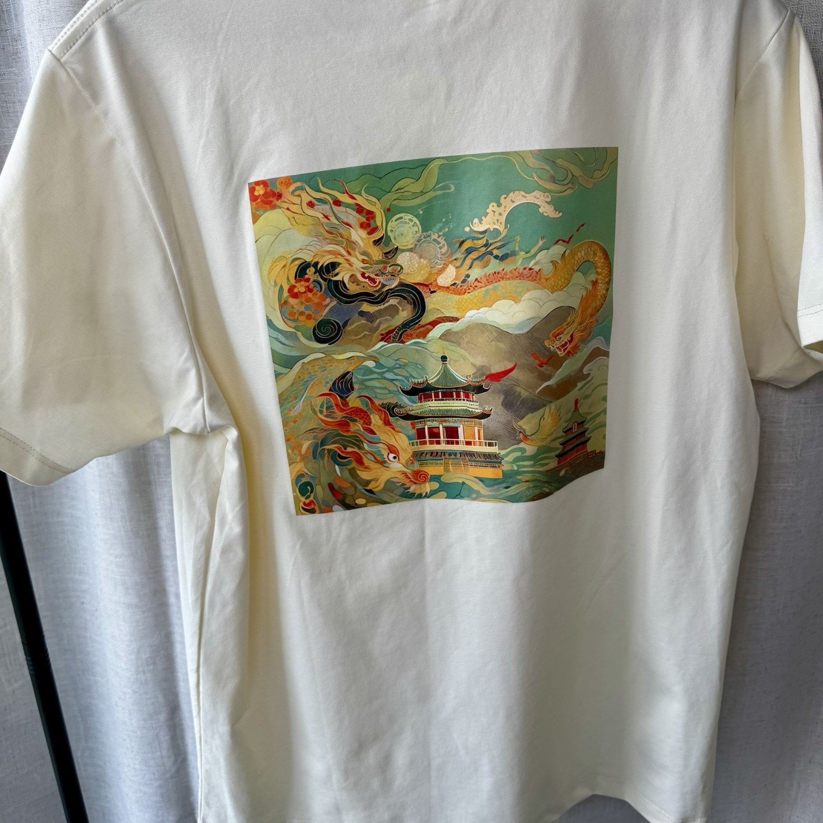 Other Noice China x Wharton University of PA Collab Tee Dragon Art Size US M / EU 48-50 / 2 - 14 Thumbnail