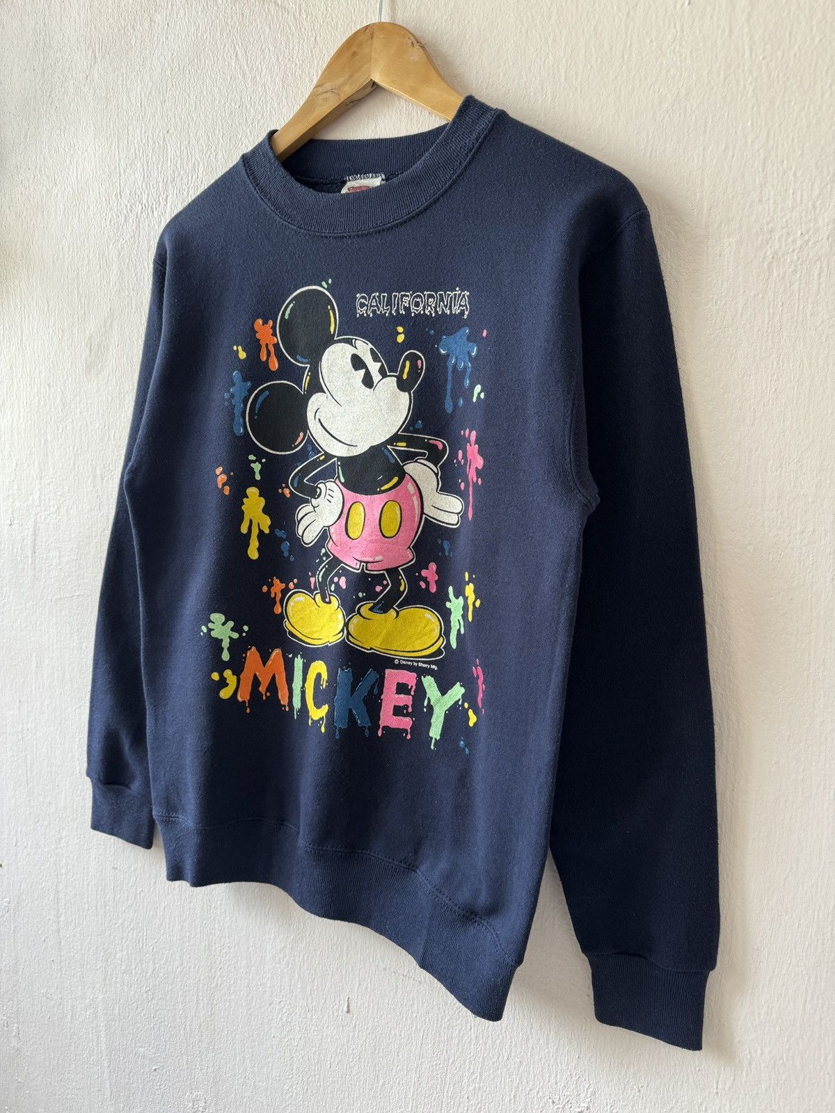 Disney Vintage Mickey Mouse California Sweatshirt Size US S / EU 44-46 / 1 - 4 Thumbnail