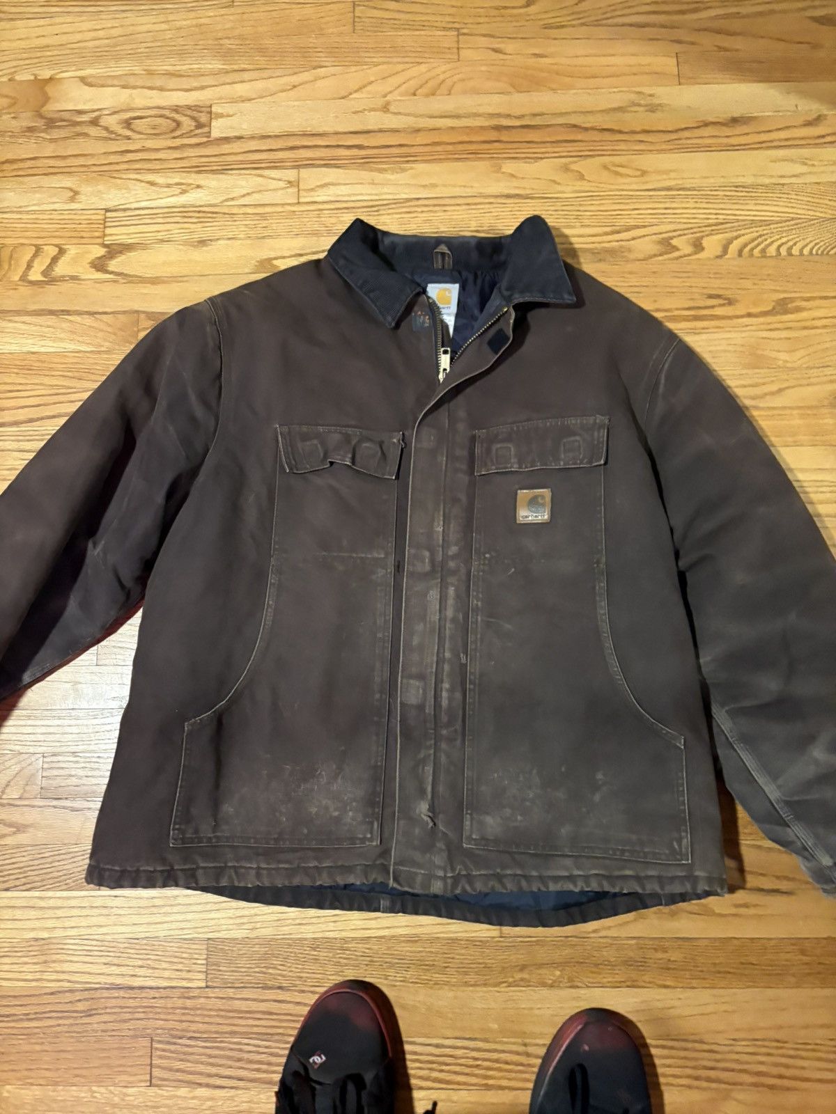 Carhartt Distressed Carhartt Detroit jacket Size US XXL / EU 58 / 5 - 1 Thumbnail