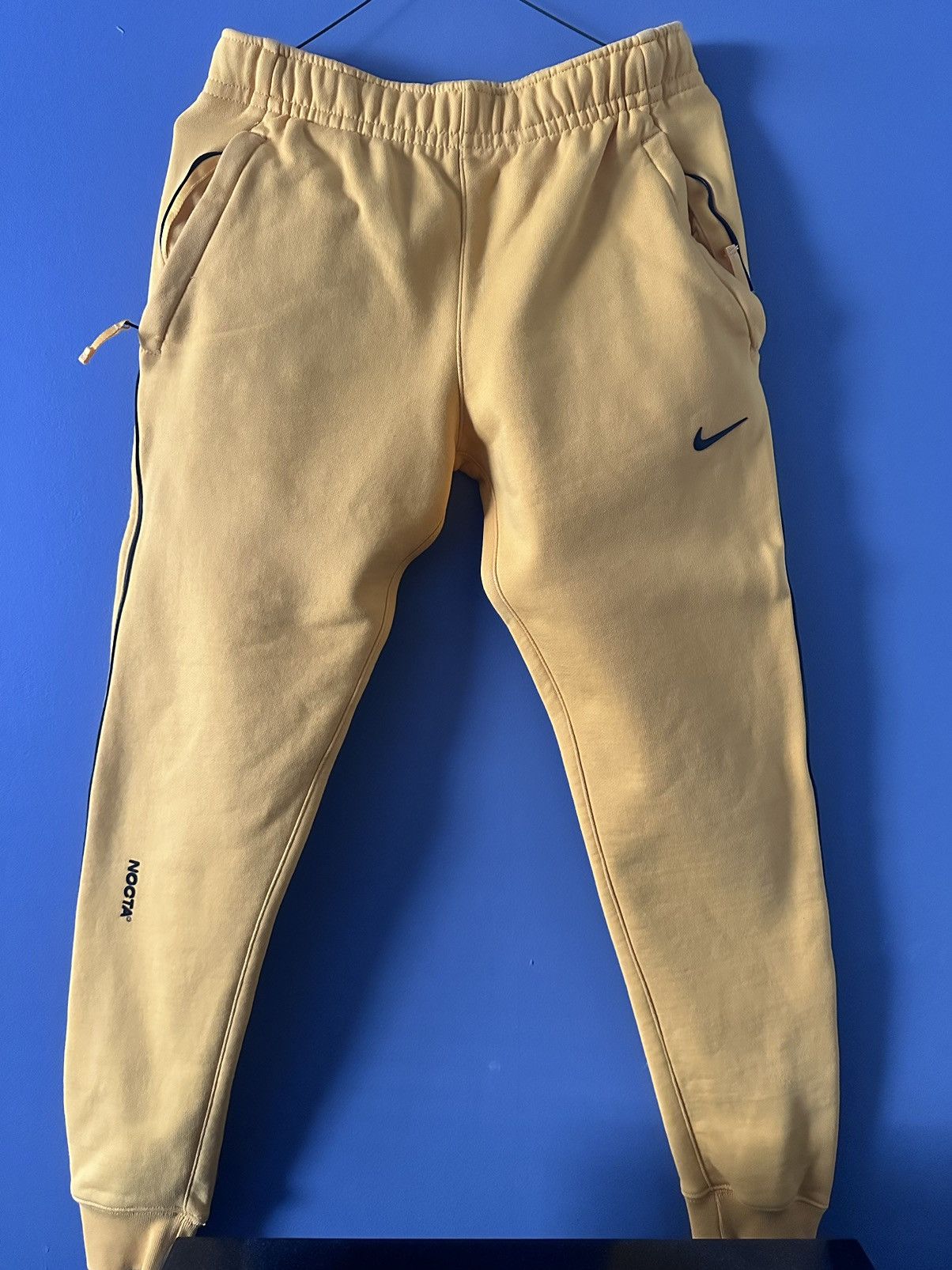 image of Drake x Nike Nocta Official Sweatpant Xs in Yellow/Black, Men's (Size 29)