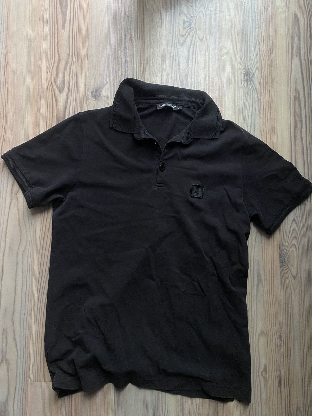 2000s Archive Dolce&Gabbana Knit Polo