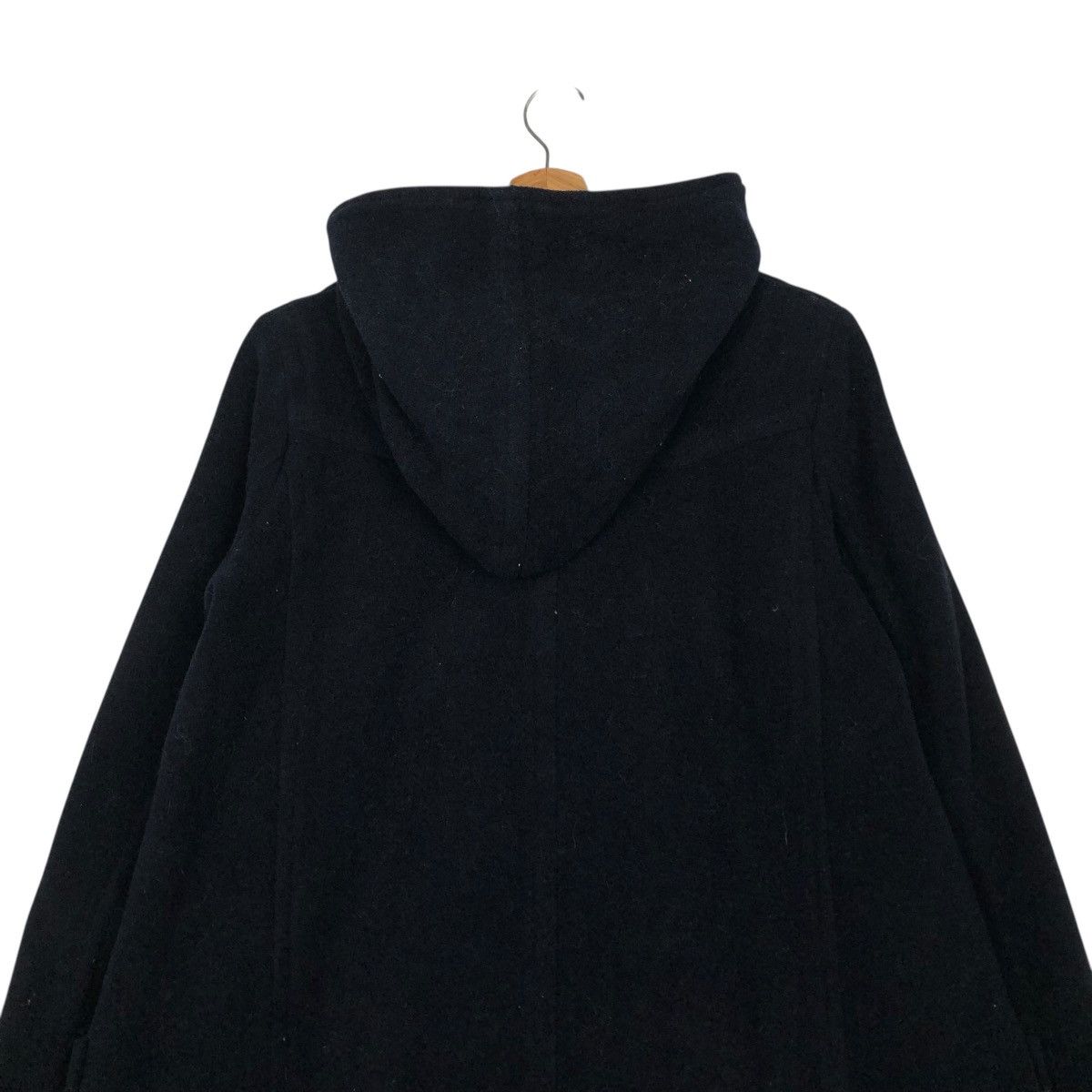 Issey Miyake 🔥RICH BLACK OVER SIZED WOOL LONG JACKET ZUCCA ISSEY MIYAKE Size US M / EU 48-50 / 2 - 10 Thumbnail