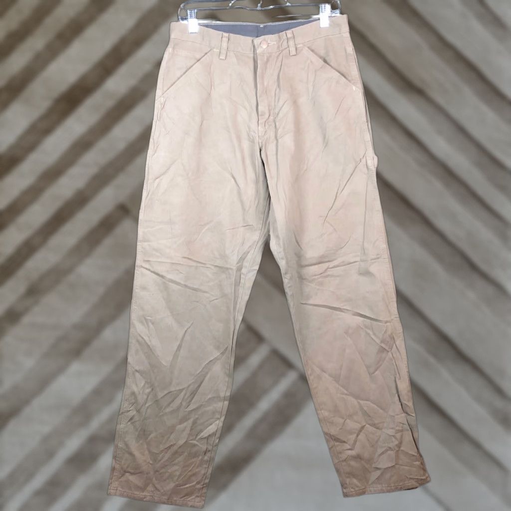Wrangler Wrangler Originals Mens Pants Brown Straight Leg 100% Cotton Outdoors 30x32 Size US 30 / EU 46 - 1 Thumbnail